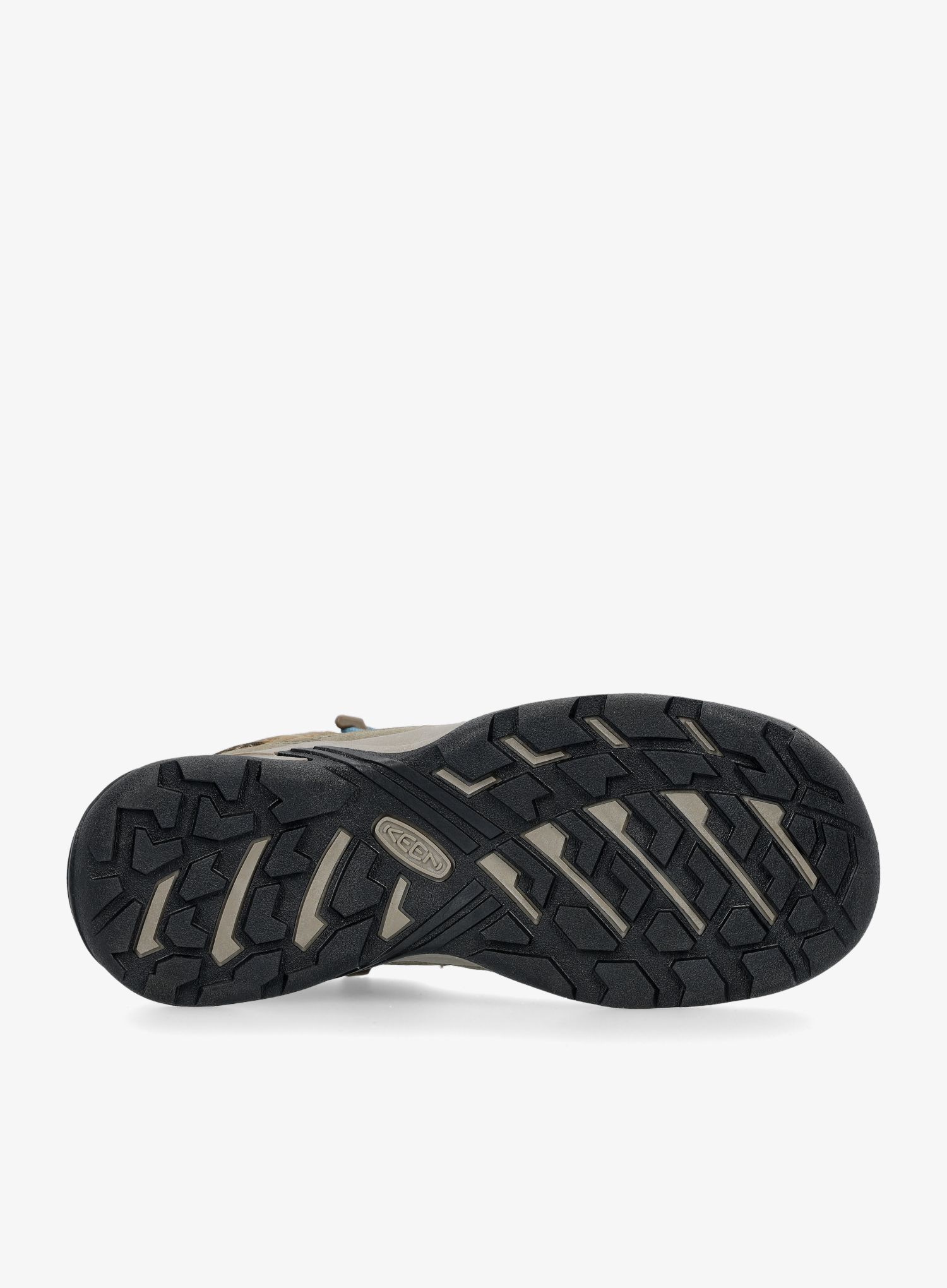 Turistické boty dámské Keen Circadia Mid WP- toasted coconut/north atlantic