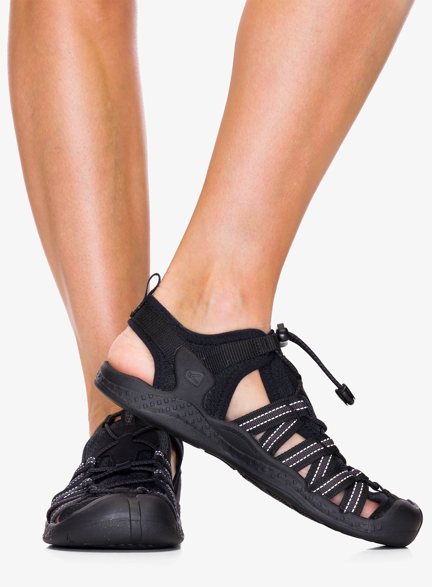 Dámské trekingové sandály Keen Drift Creek H2 - black/black