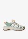 Trekové sandály dámské Keen Astoria West Sandal - terrazzo/granite green