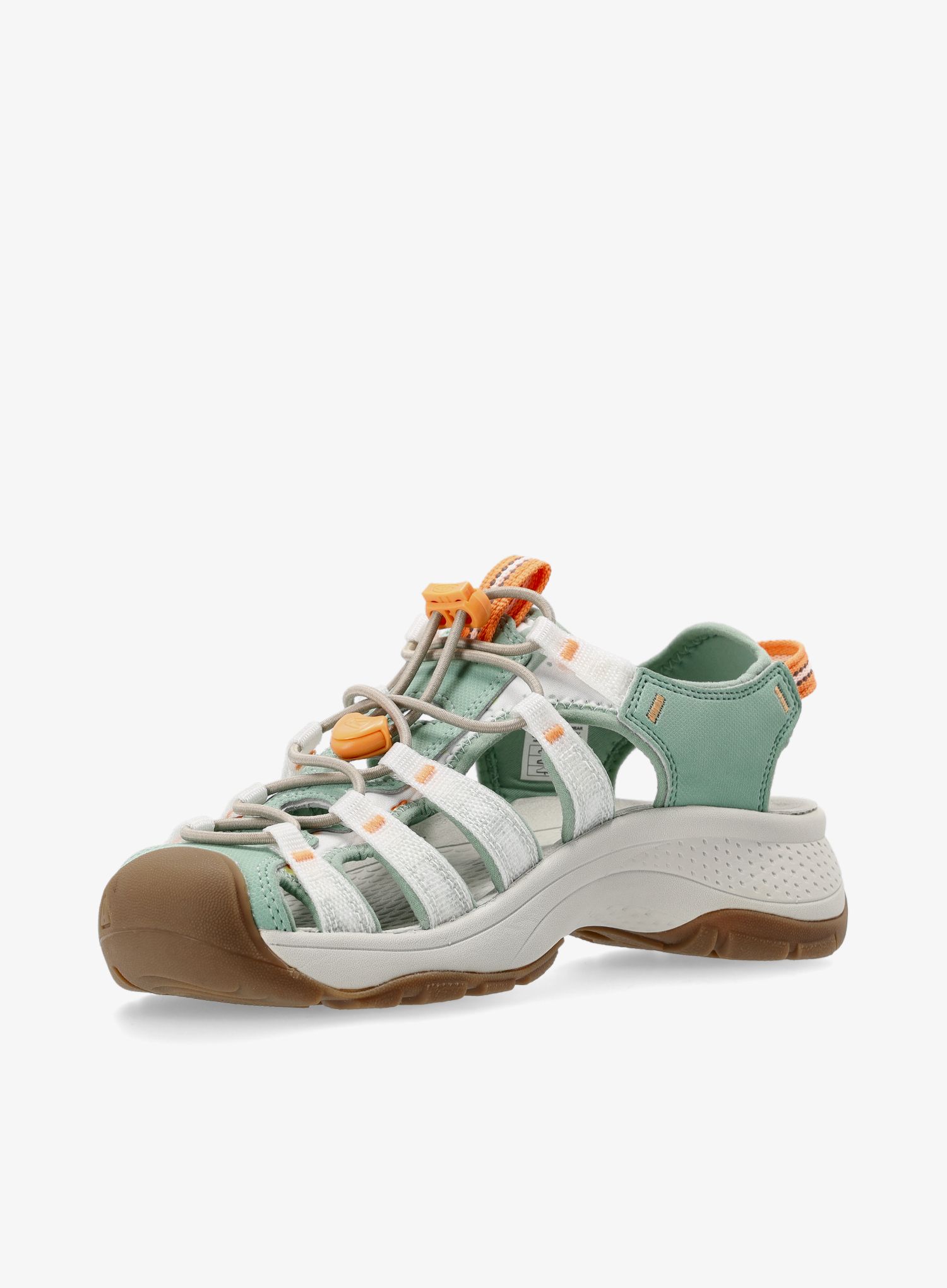 Trekové sandály dámské Keen Astoria West Sandal - terrazzo/granite green