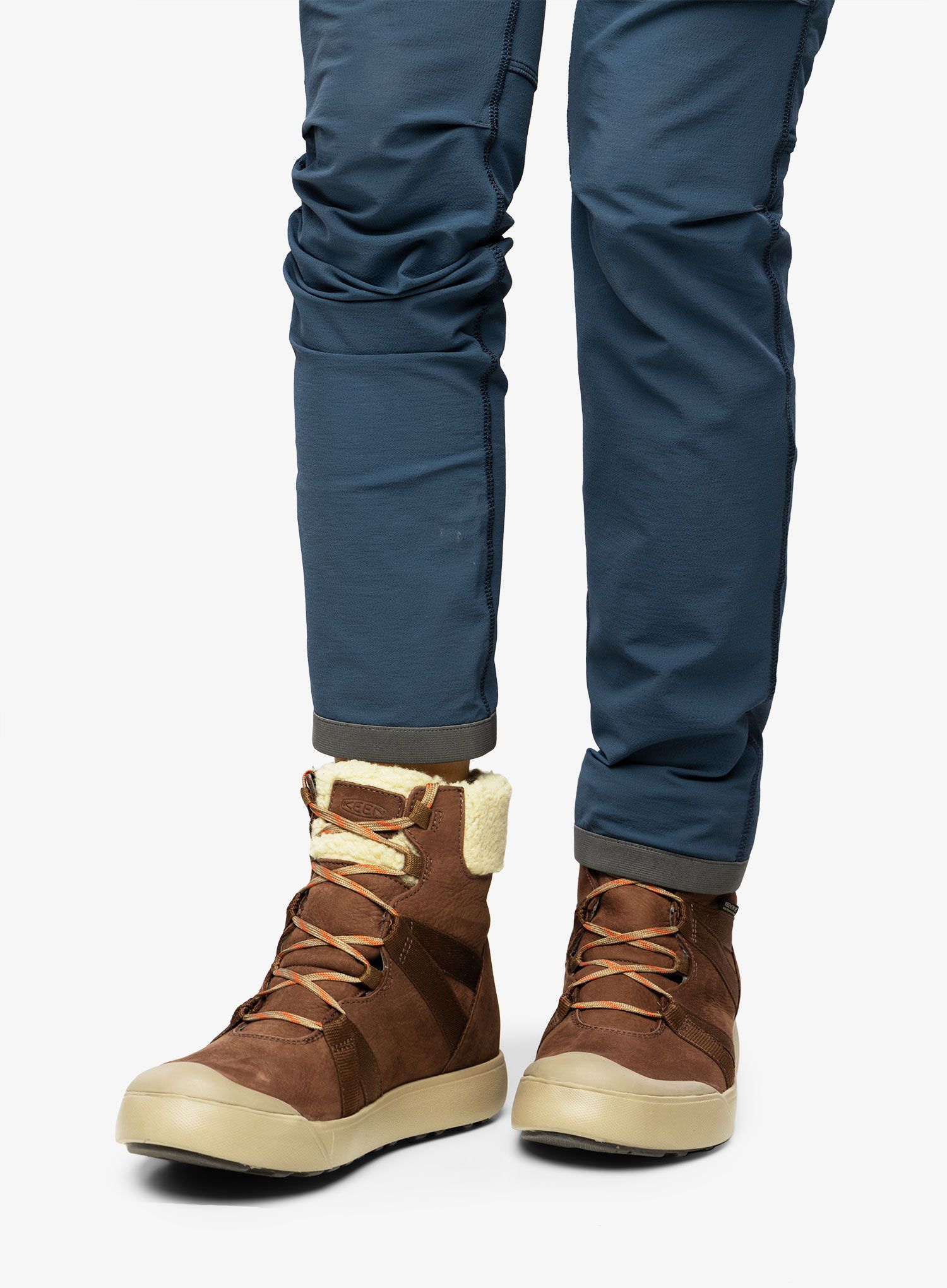 Zimní boty dámské Keen Elle Winter Boot WP- chestnut/red clay