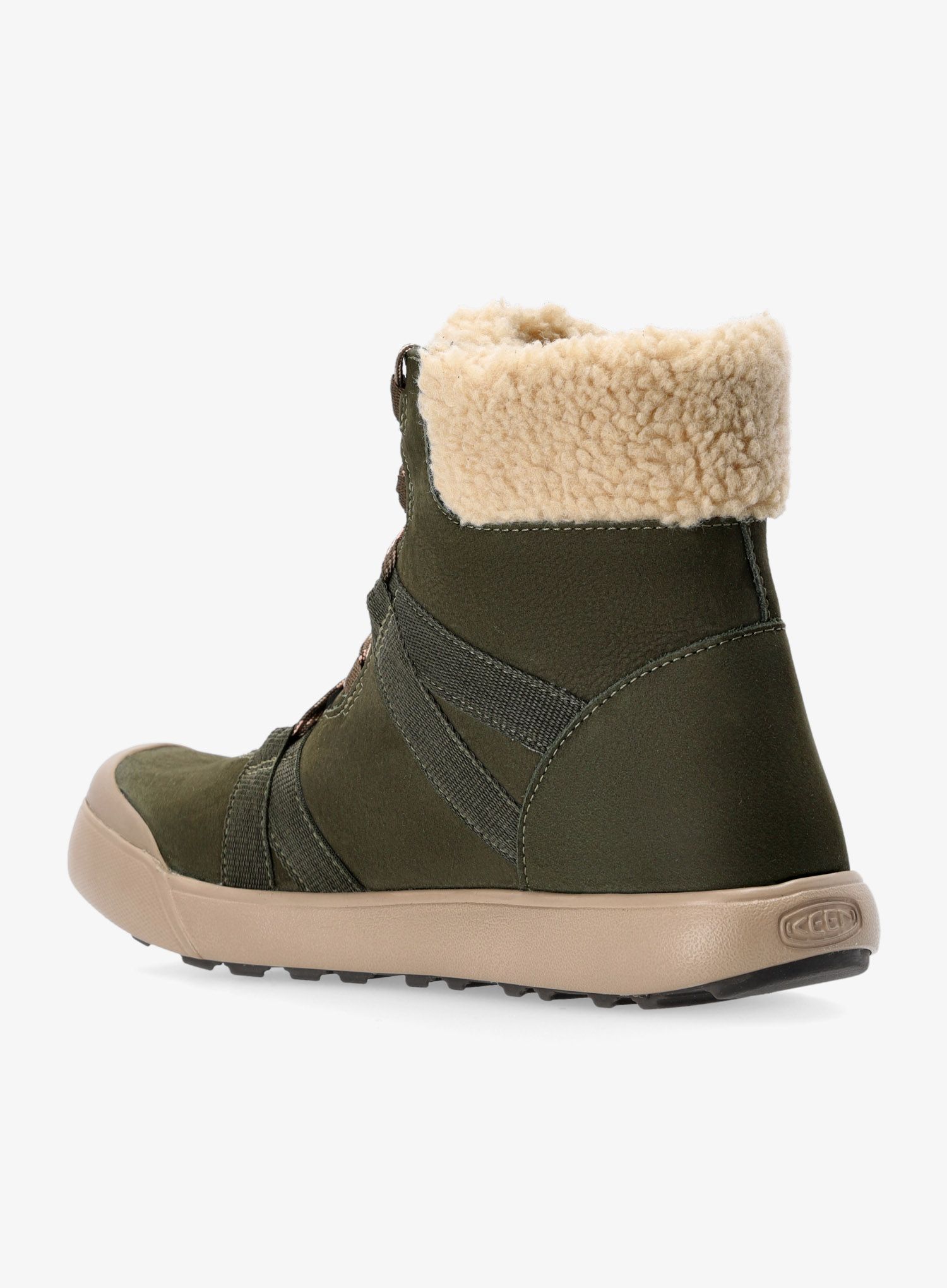 Zimní boty dámské Keen Elle Winter Boot WP- forest night/pink sand