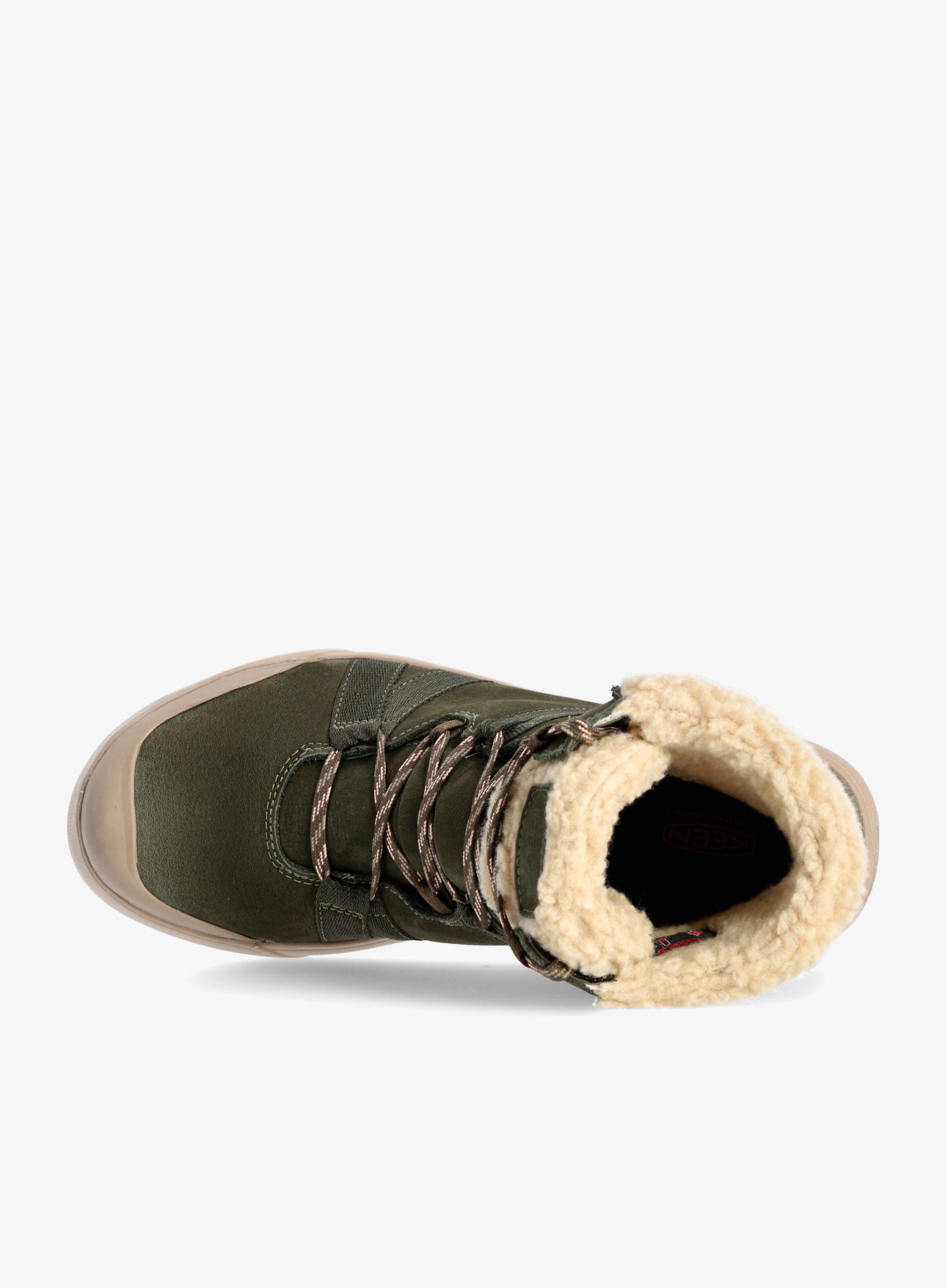 Zimní boty dámské Keen Elle Winter Boot WP- forest night/pink sand