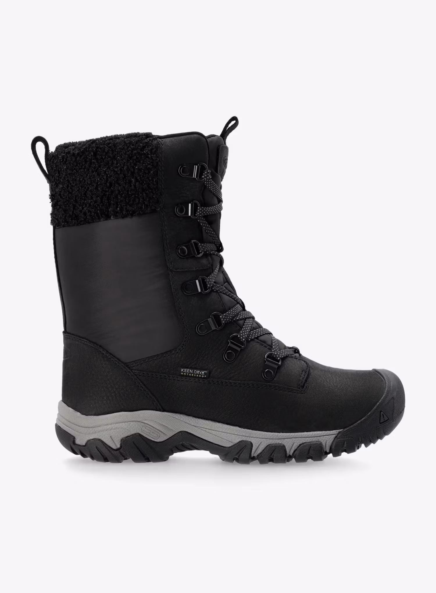 Zimní boty dámské Keen Greta Tall Boot WP - black/black
