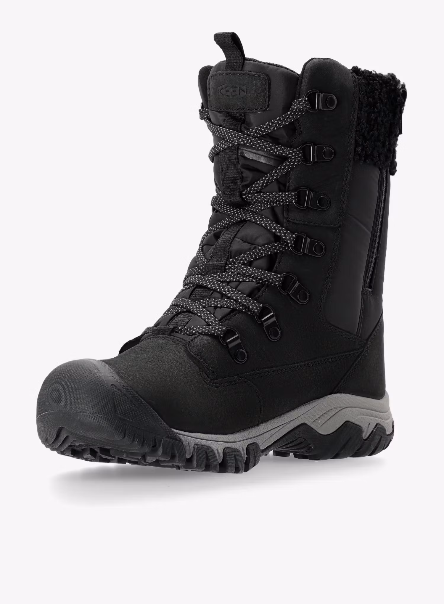 Zimní boty dámské Keen Greta Tall Boot WP - black/black