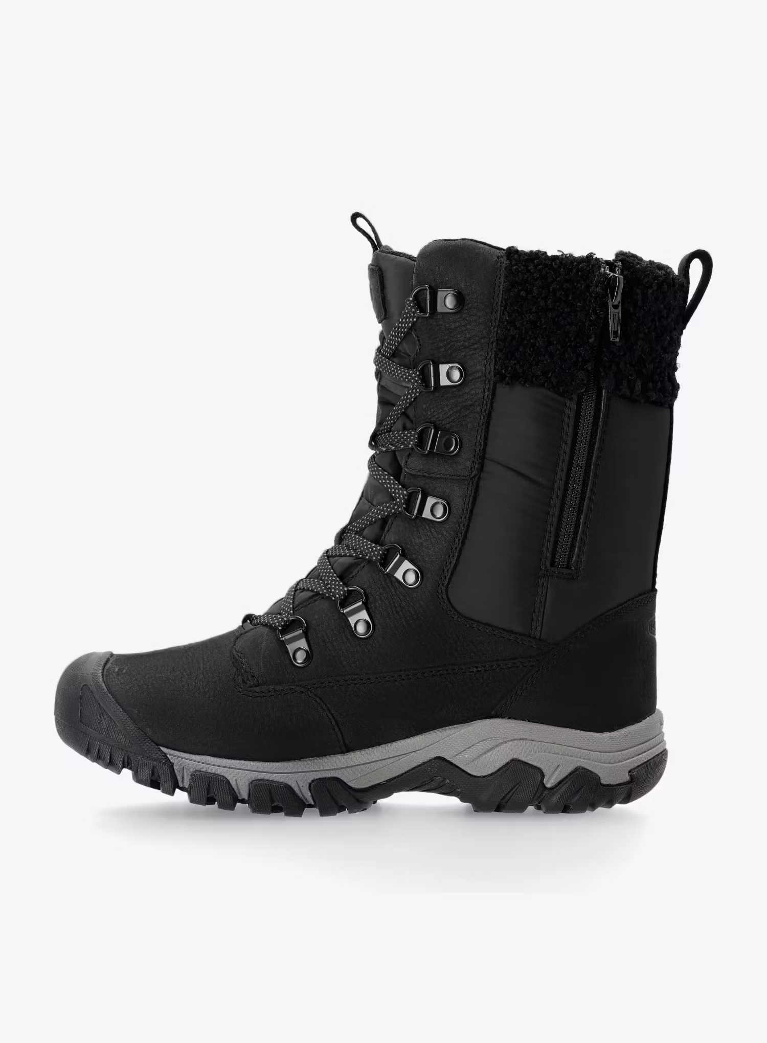 Zimní boty dámské Keen Greta Tall Boot WP - black/black
