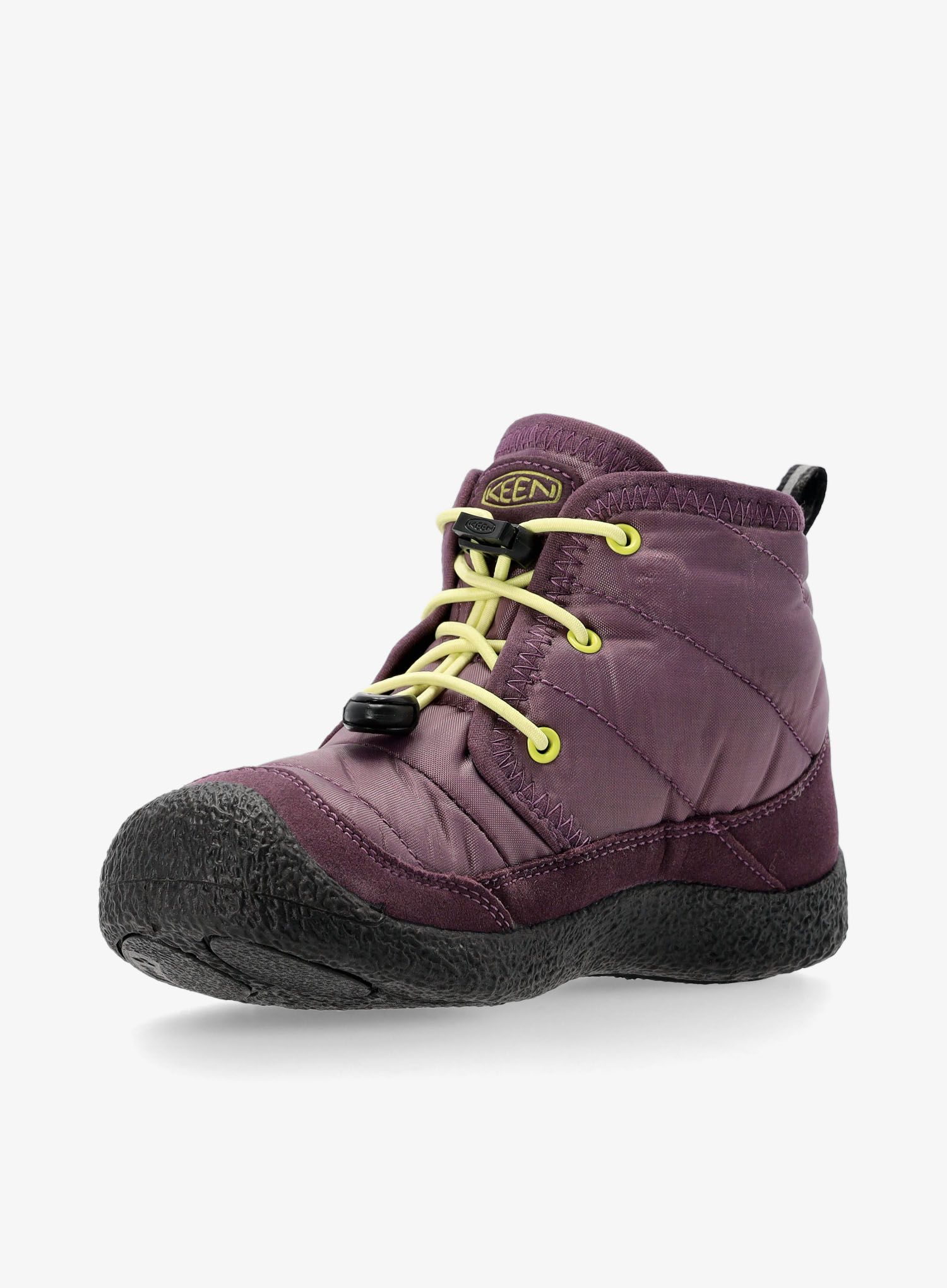 Dětské boty Keen Howser II Chukka WP - plum perfect/daiquiri green