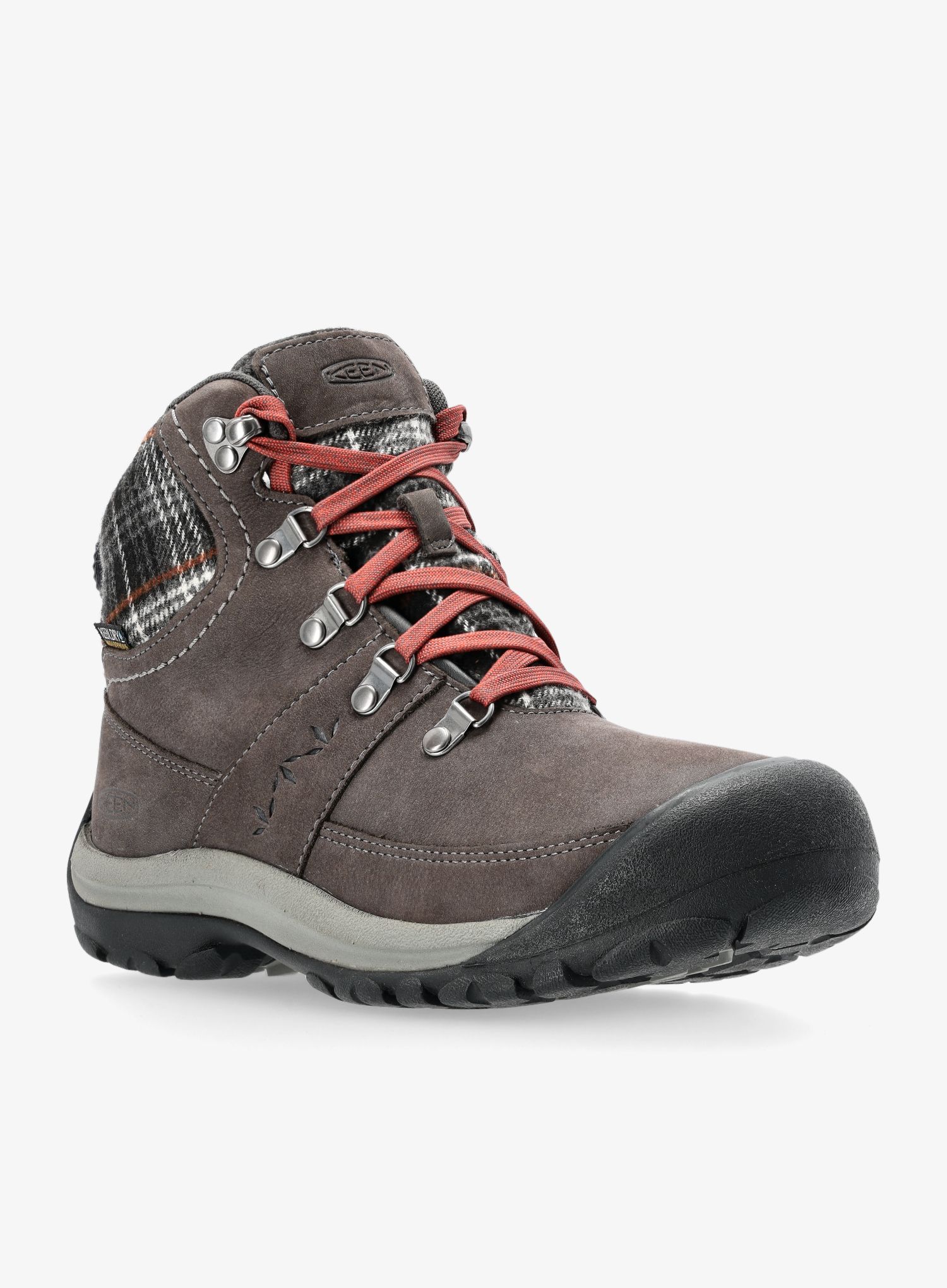 Turistické boty dámské Keen Kaci III Winter Mid WP- magnet/black plaid