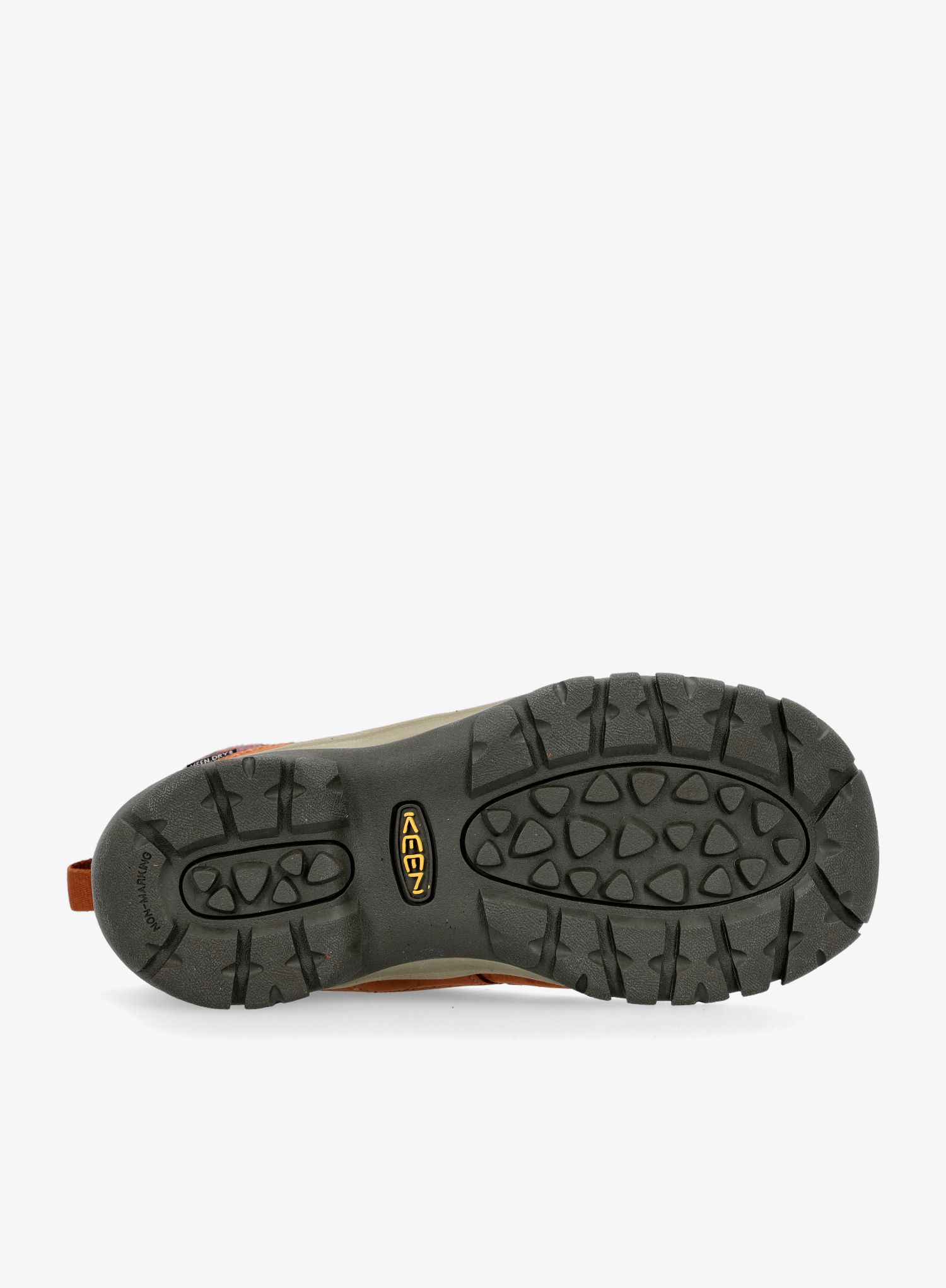 Turistické boty dámské Keen Kaci III Winter Mid WP- tortoise shell/red plaid
