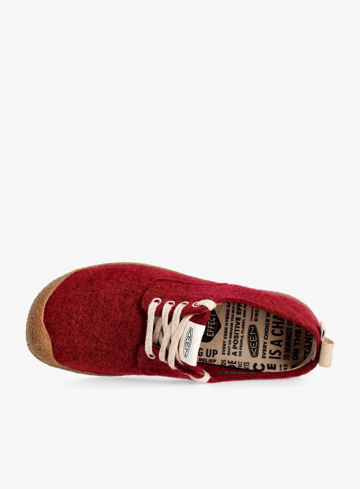 Outdoorové boty dámské Keen Mosey Derby- red felt/birch