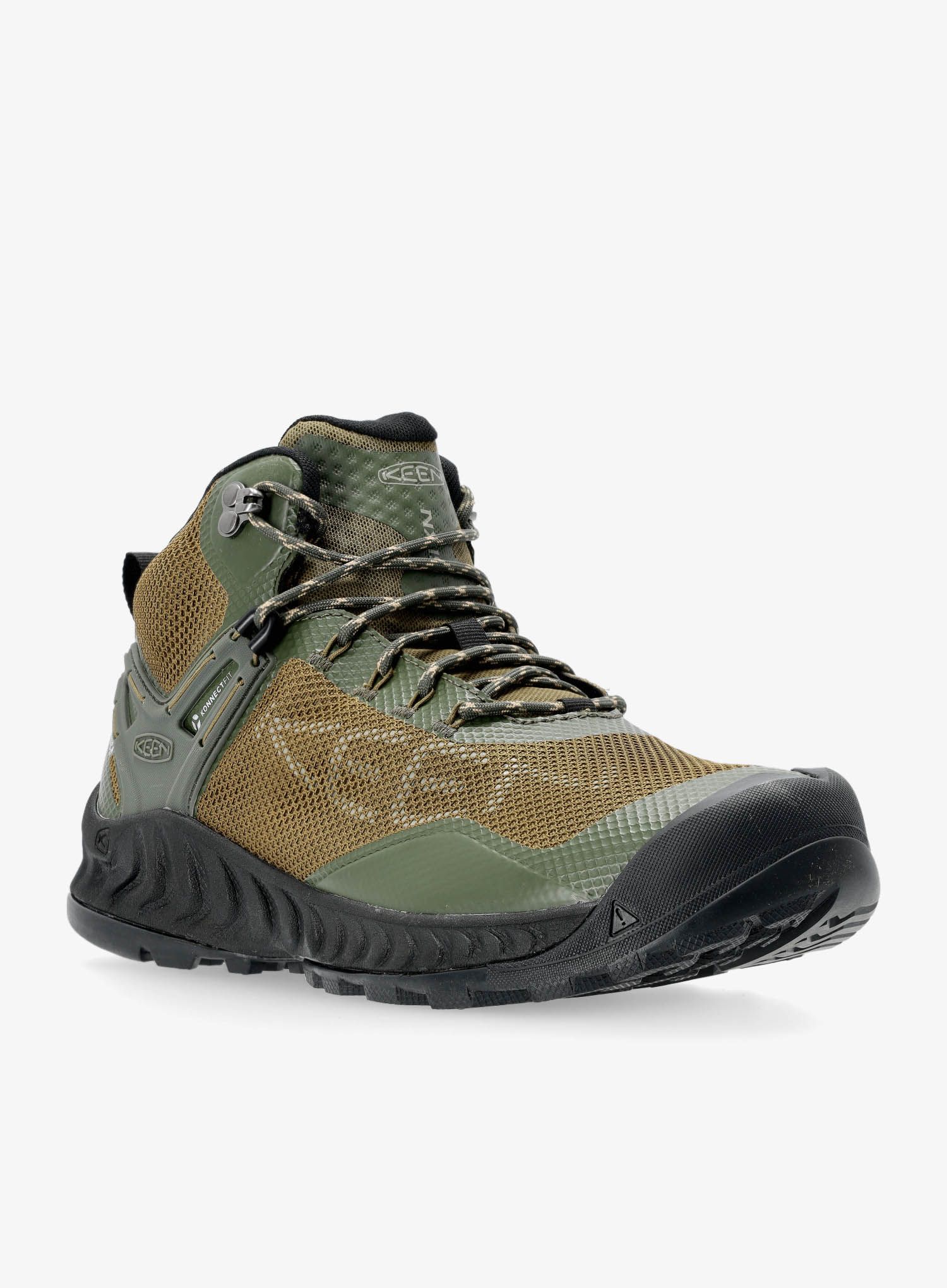 Turistické boty Keen Nxis Evo Mid WP - forest/olive