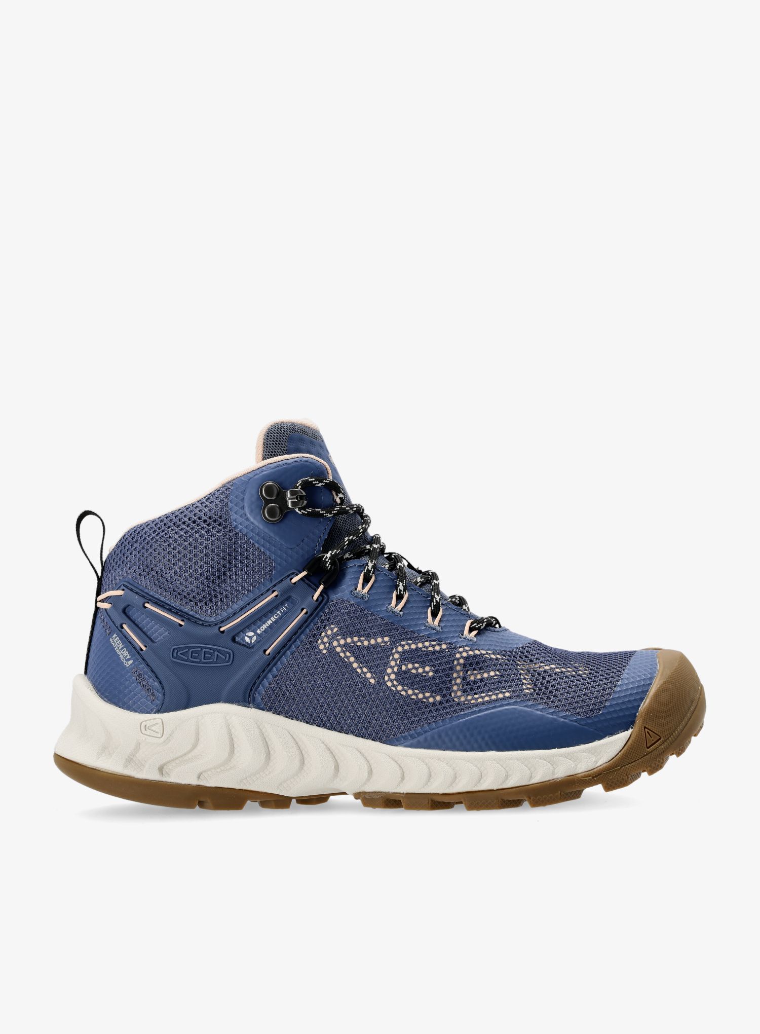 Dámské turistické boty Keen Nxis Evo Mid WP - indigo/harbor