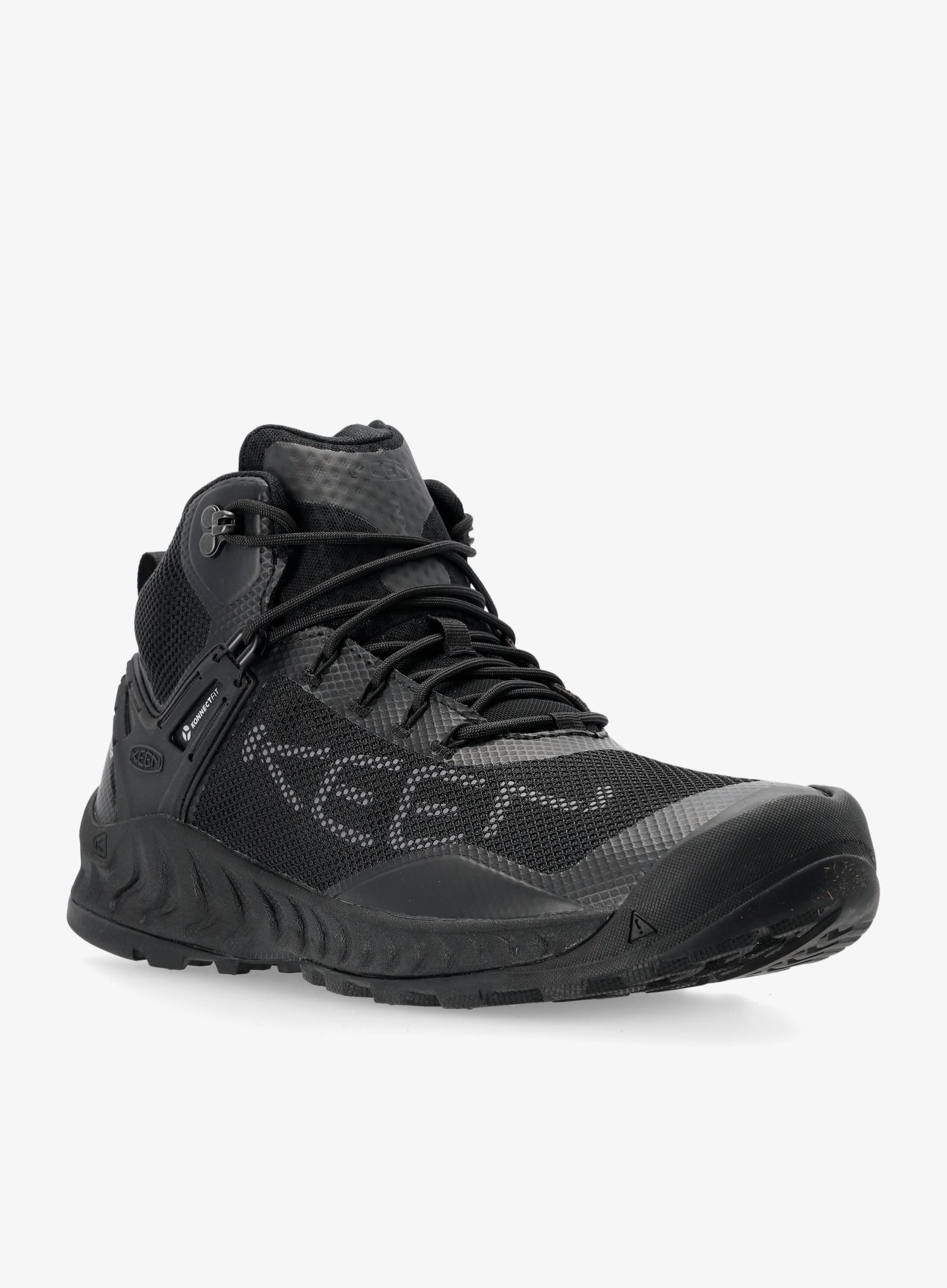 Turistické boty pánské Keen Nxis Evo Mid WP - triple black