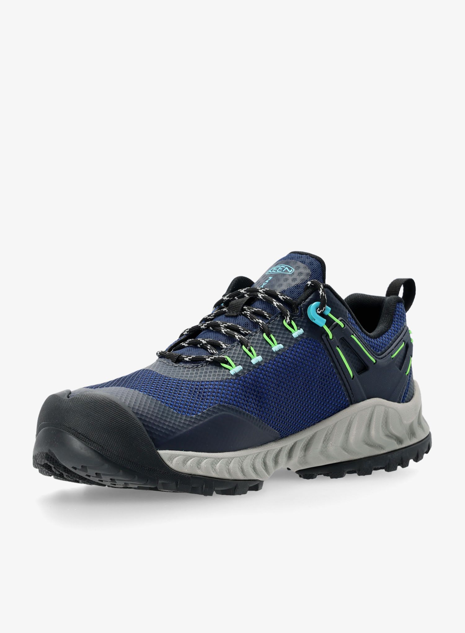 Turistické boty Keen Nxis Evo WP - sky captain/green flash