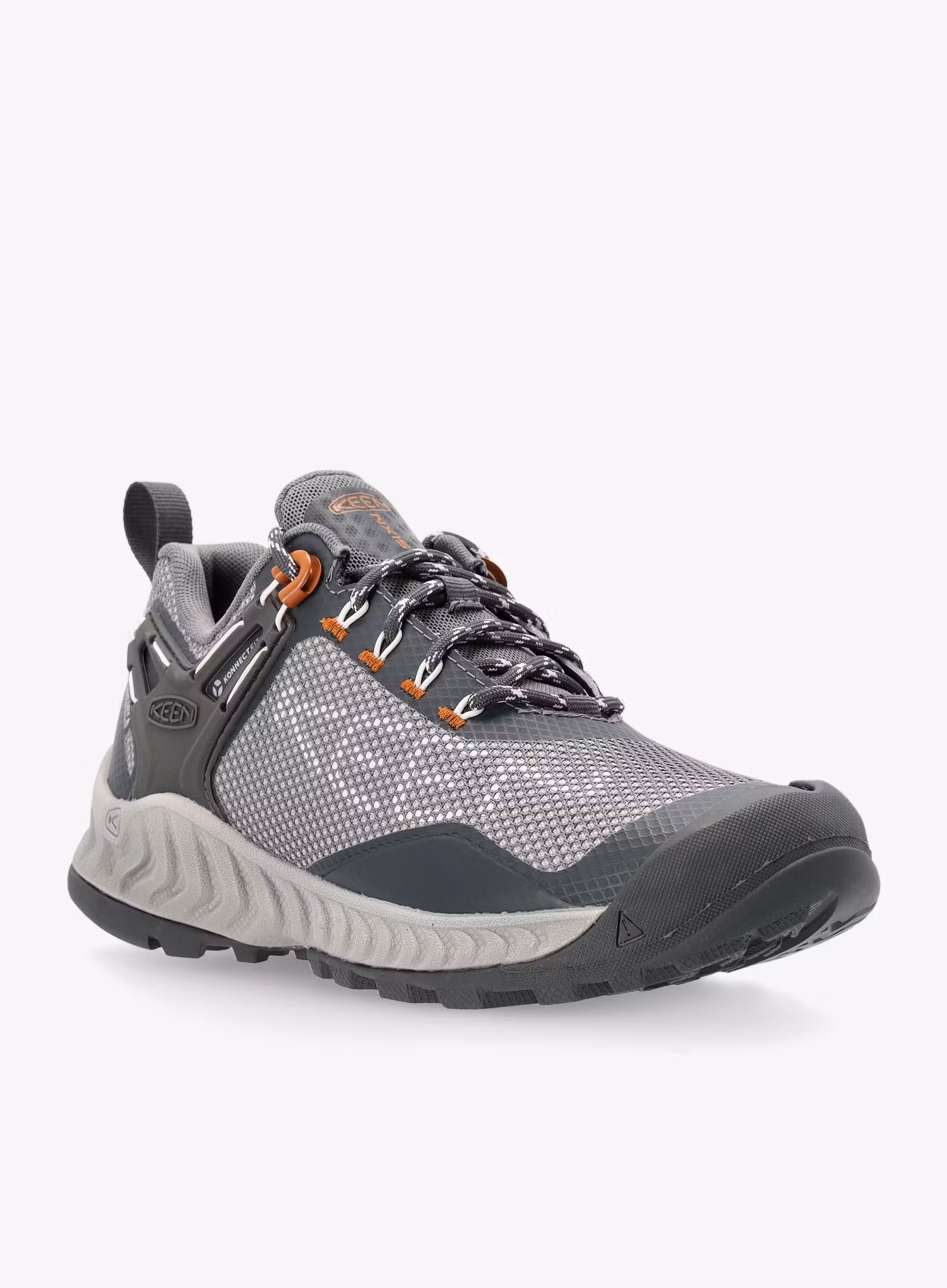 Turistické boty dámské Keen Nxis Evo WP - steel grey/keen maple
