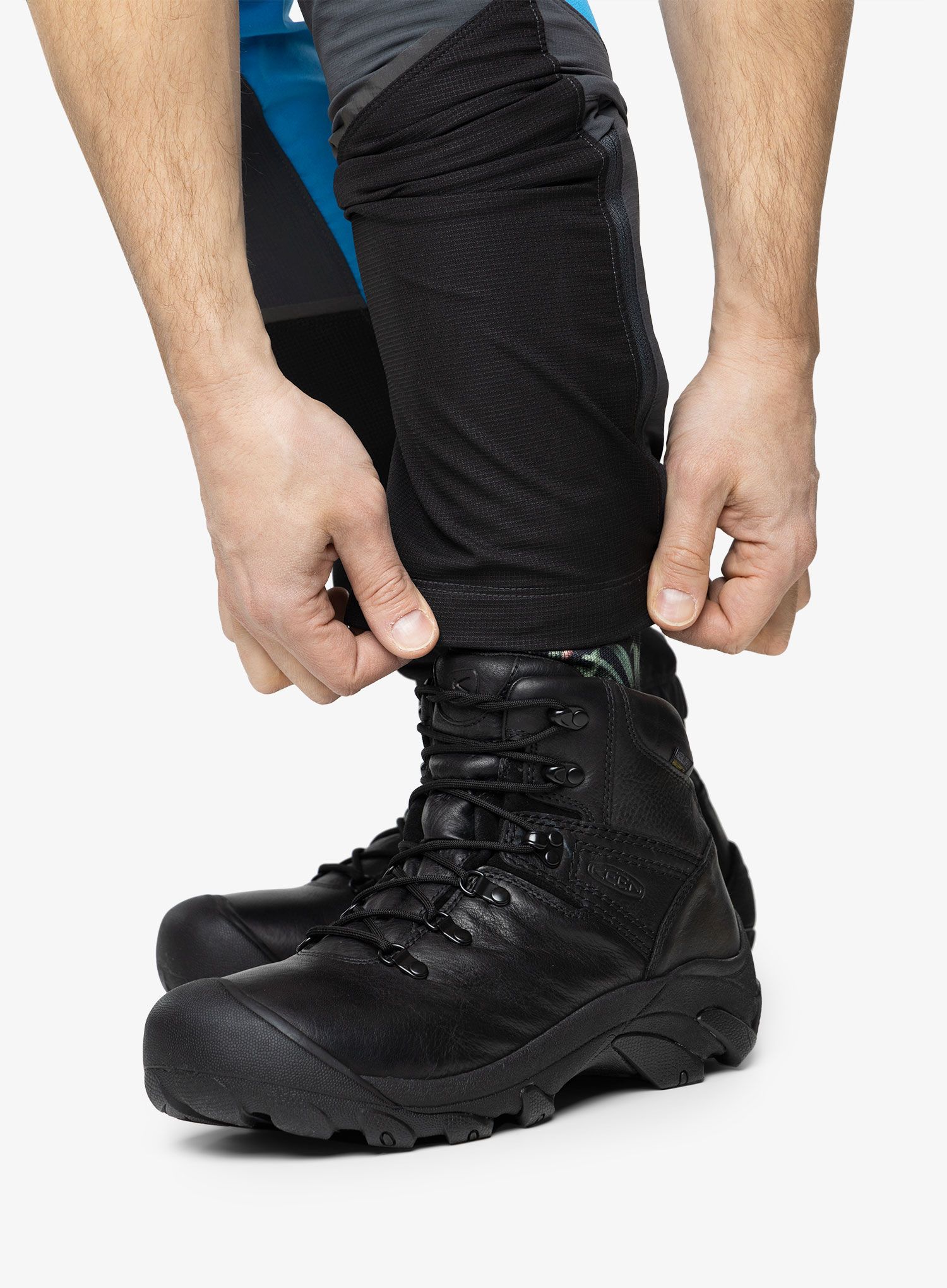 Trekingové boty Keen Pyrenees - black/blue