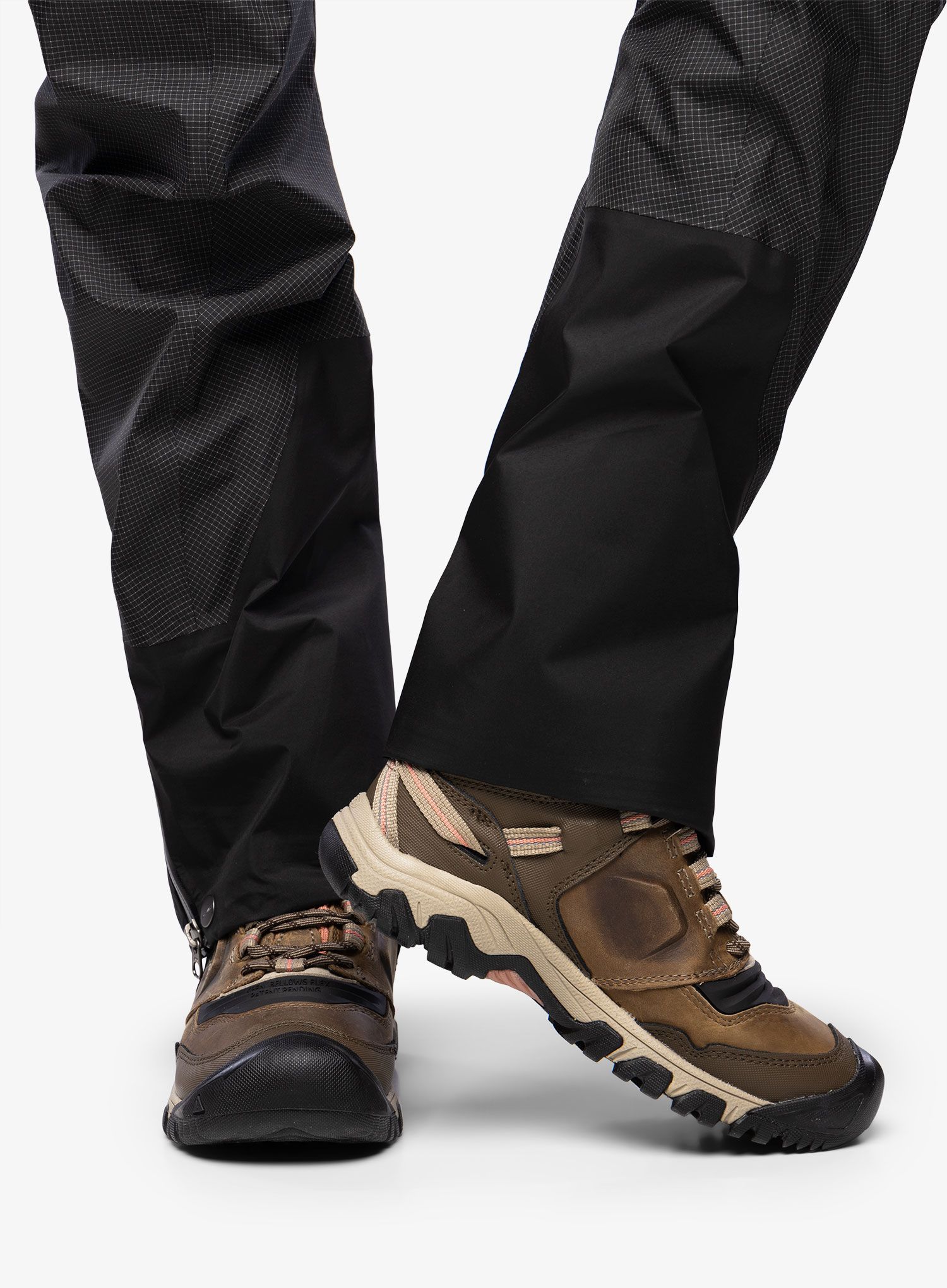Dámské turistické boty Keen Ridge Flex Mid WP - timberwolf/brick
