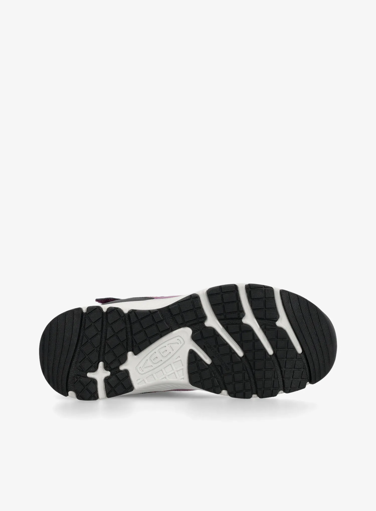Dětské boty Keen Skua Mid WP - black plum/plum perfect