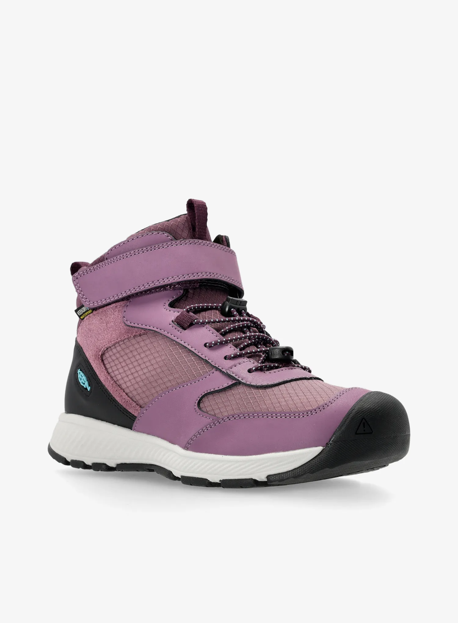 Dětské boty Keen Skua Mid WP - black plum/plum perfect
