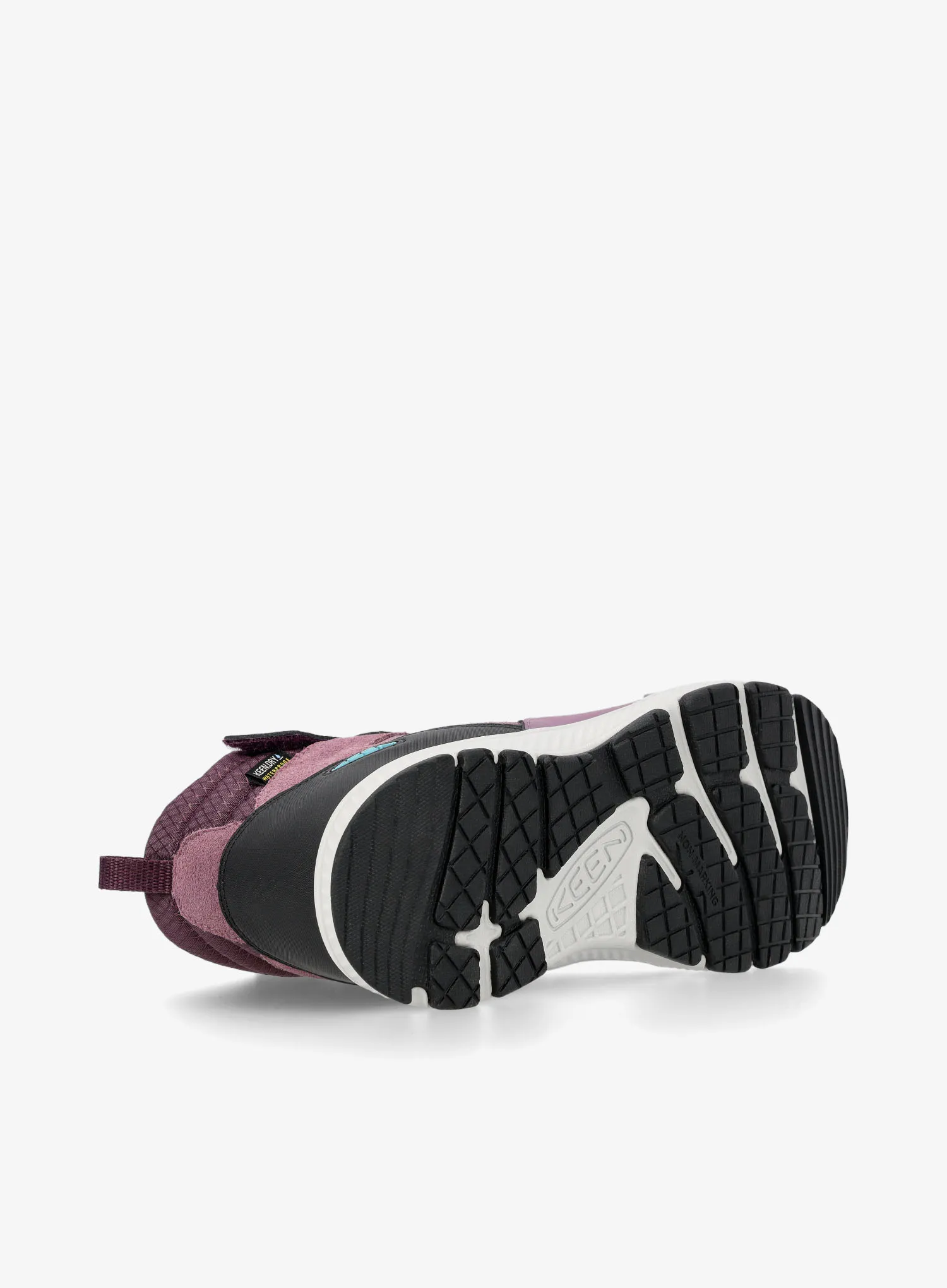 Dětské boty Keen Skua Mid WP - black plum/plum perfect