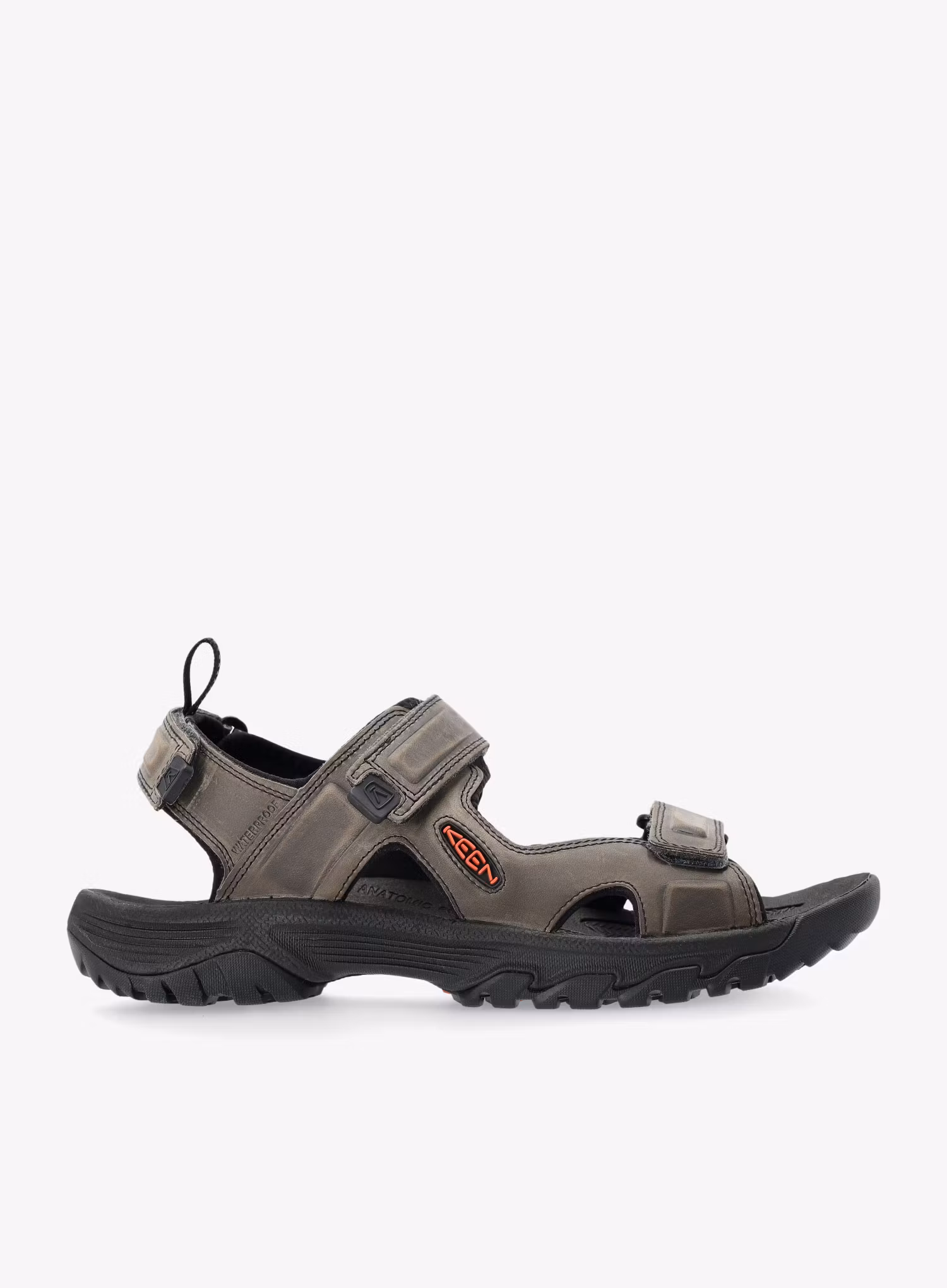 Pánské sandály Keen Targhee III Open Toe Sandal - grey/black