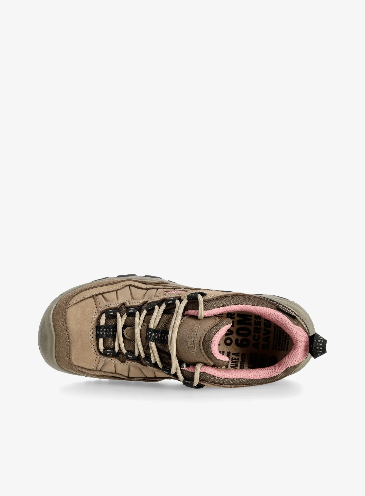 Turistické boty dámské Keen Targhee IV WP - brindle/nostalgia rose