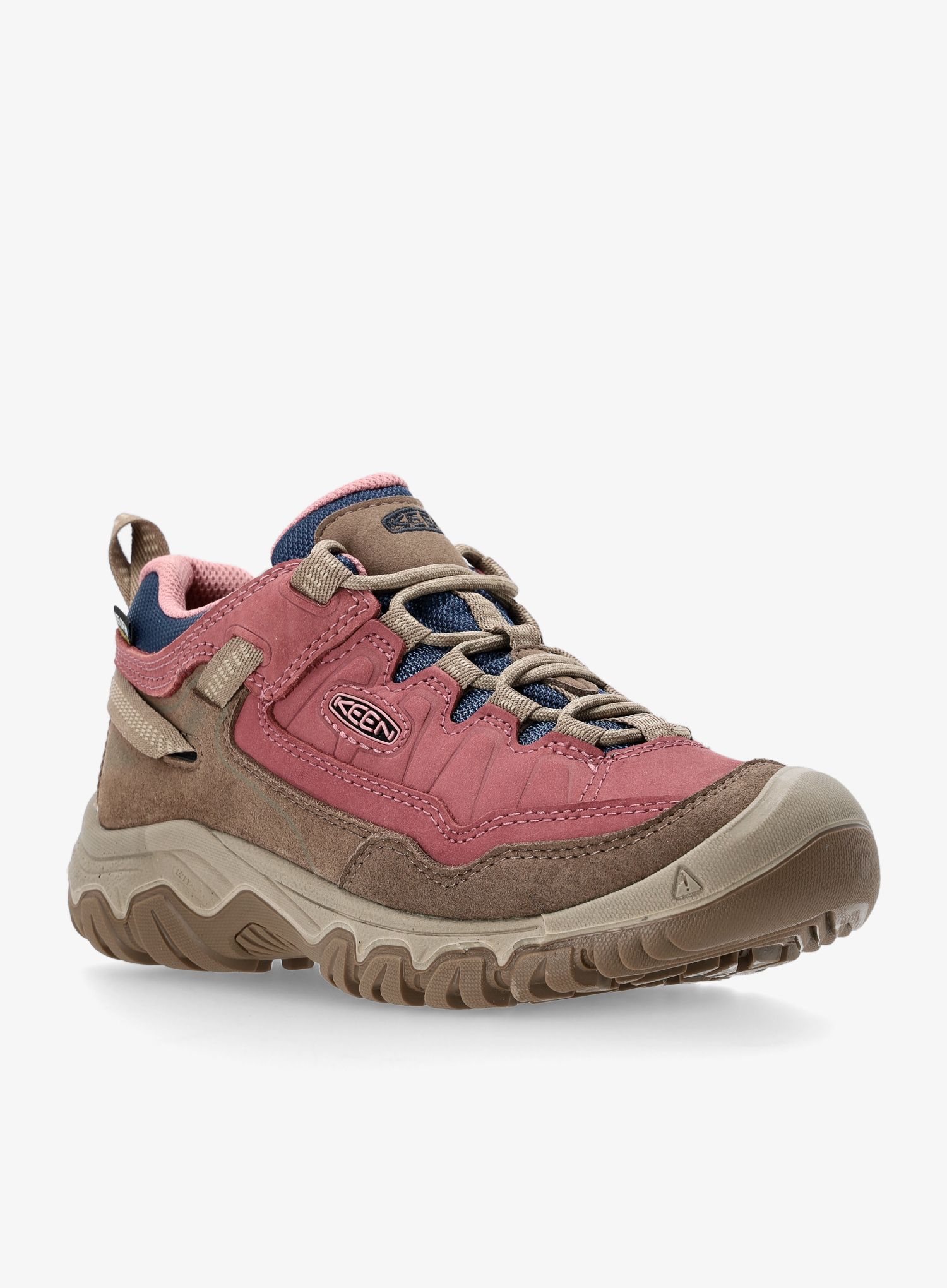 Nízké turistické boty dámské Keen Targhee IV Wp - rose brown/plaza taupe