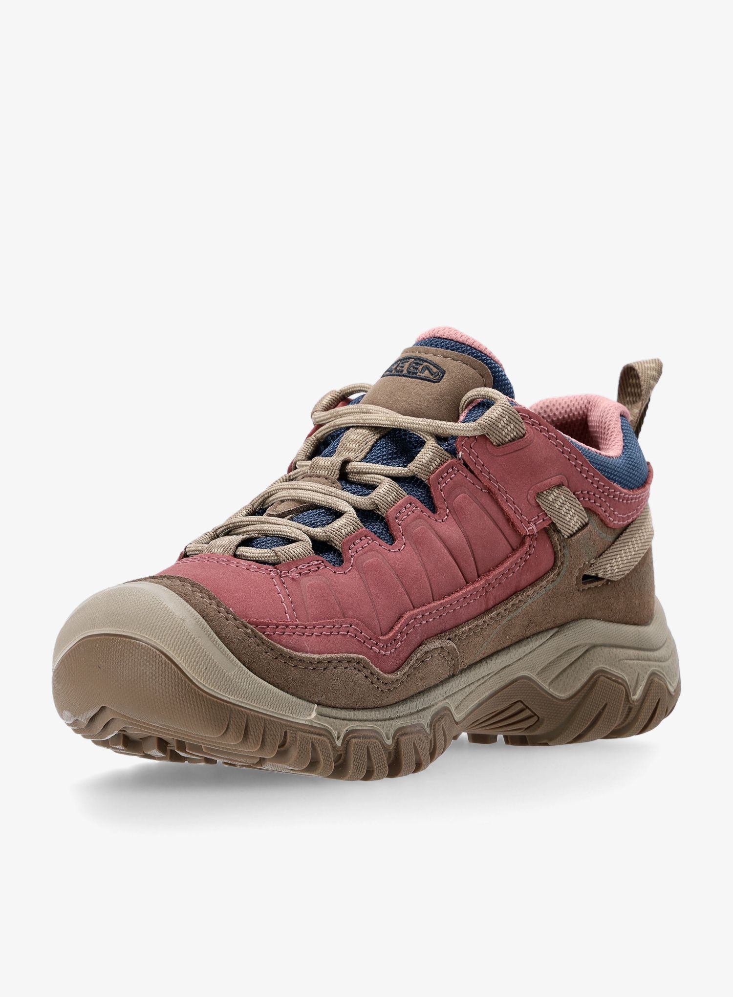 Nízké turistické boty dámské Keen Targhee IV Wp - rose brown/plaza taupe