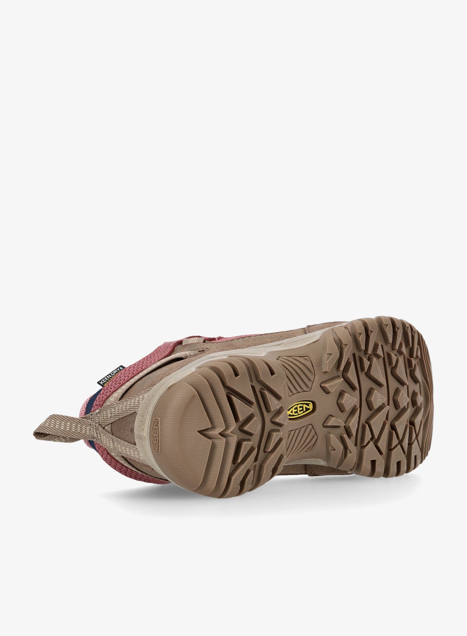 Nízké turistické boty dámské Keen Targhee IV Wp - rose brown/plaza taupe