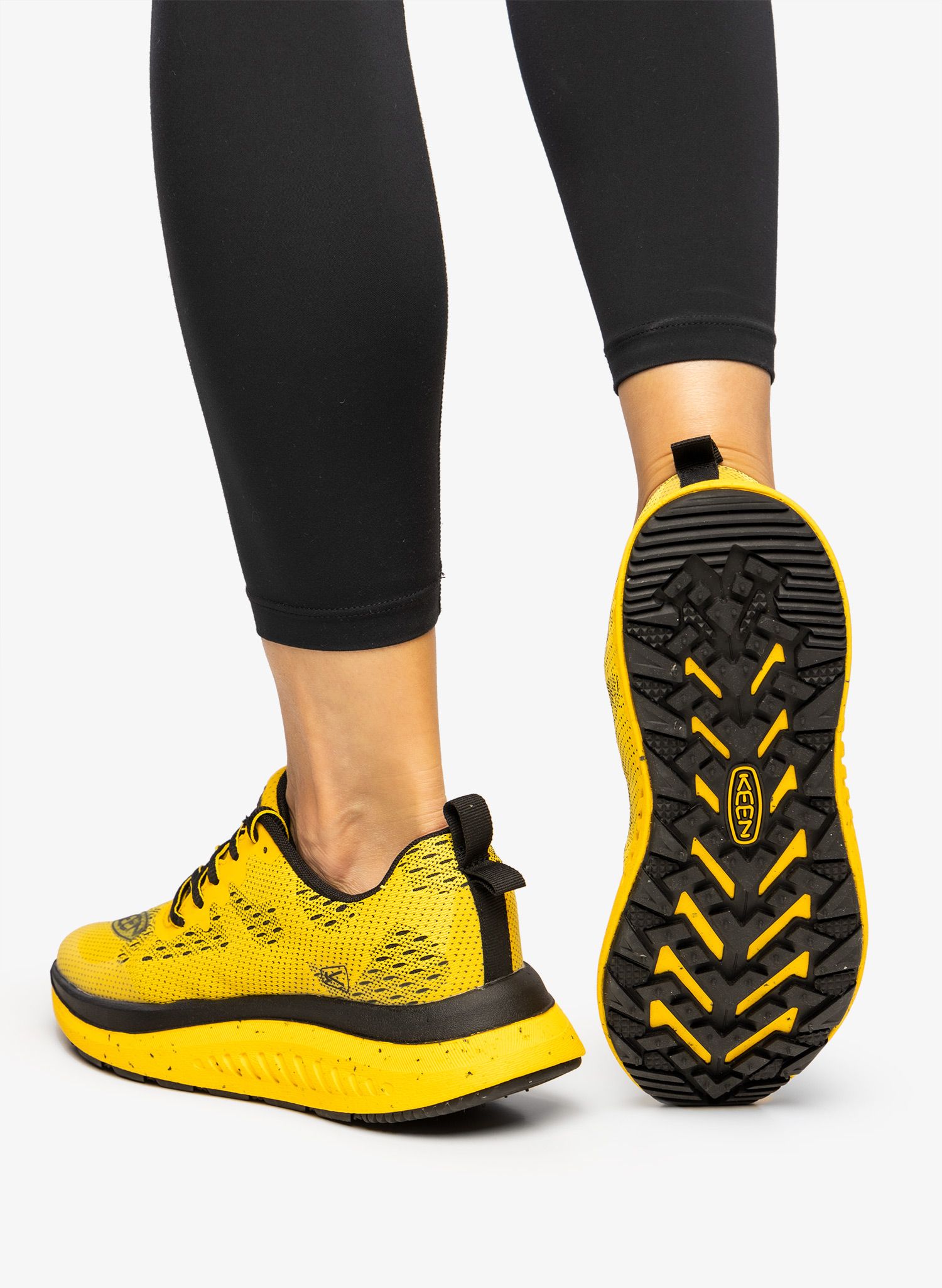 Outdoorové boty dámské Keen WK400 - keen yellow/black
