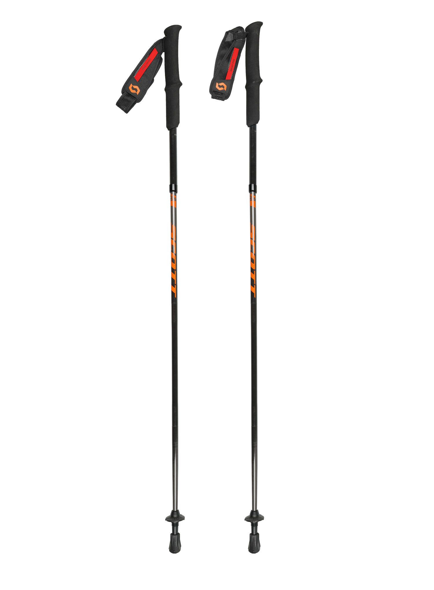 Běžecké hole SCOTT Trail Carbon - black