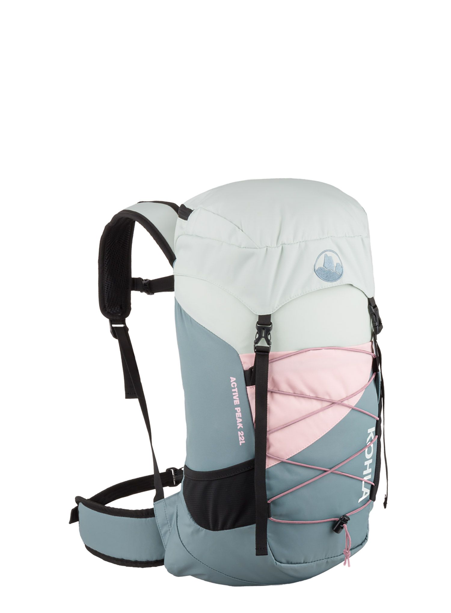 Dámský batoh Kohla Active Peak 22L - milky green/stormy/mauve