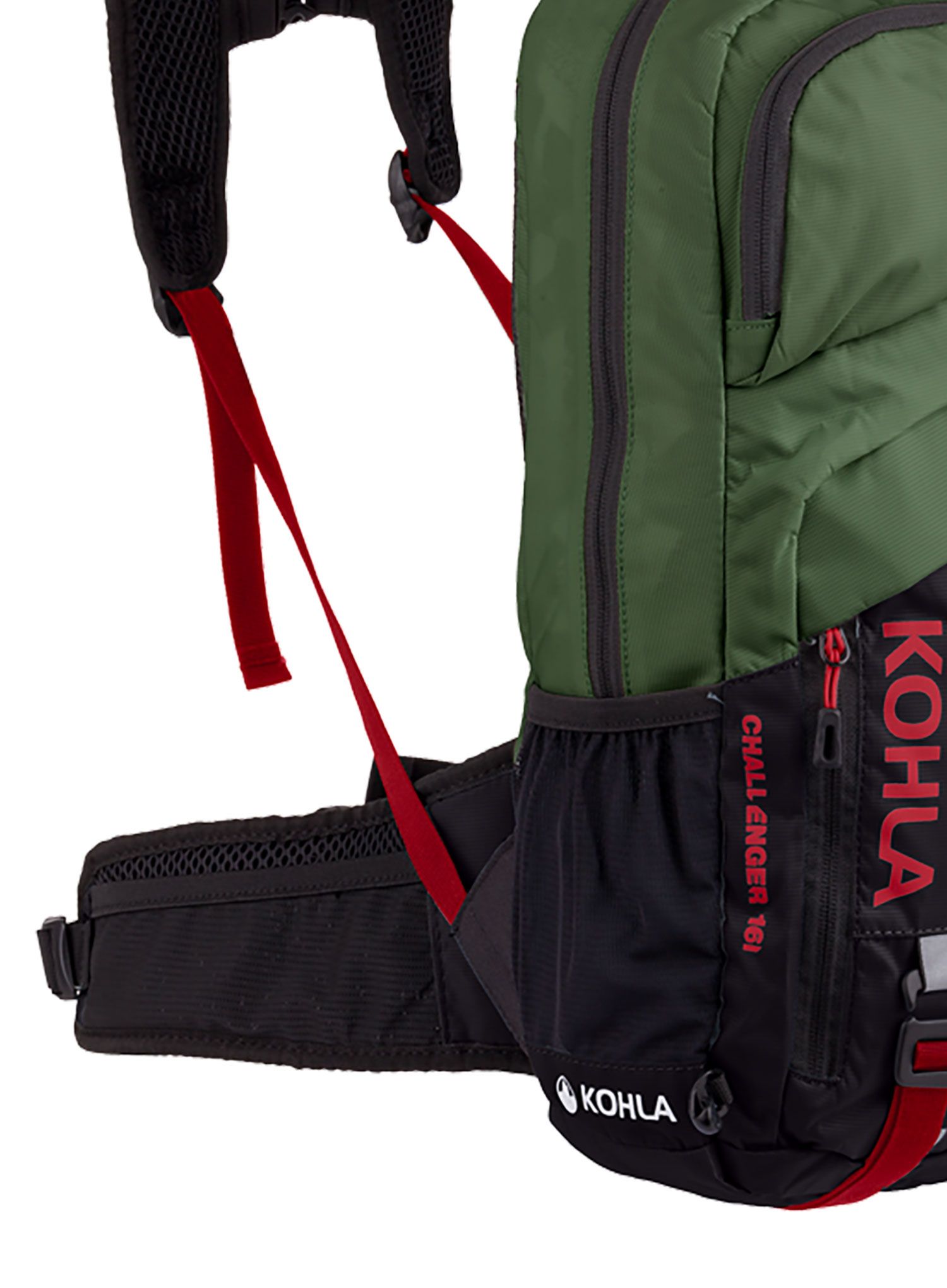 Batoh na kolo Kohla Challenger 16L - bronze green/scarlet/caviar