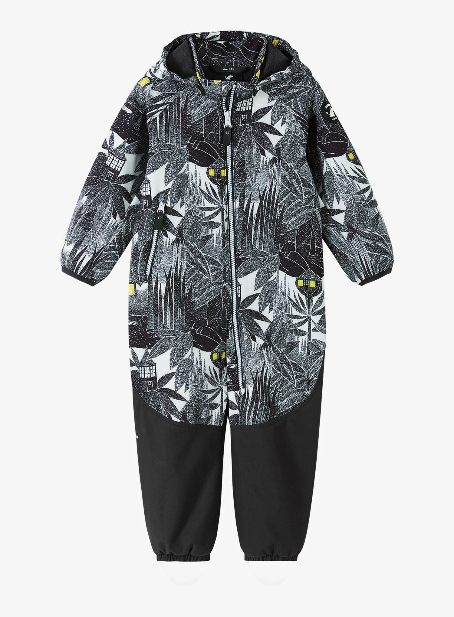 Dětská kombinéza Reima Moomin Skyddad - black