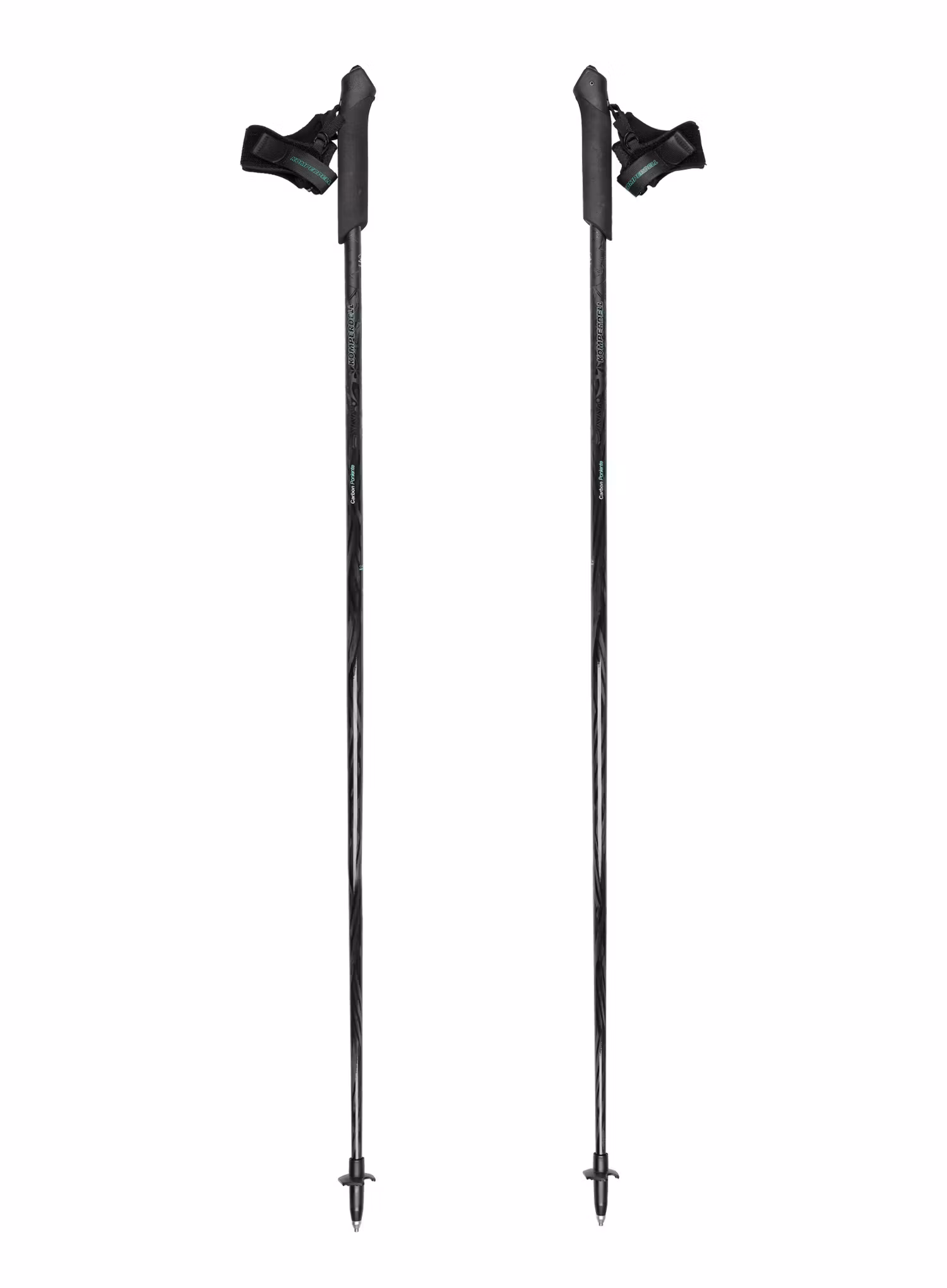 Nordic walking hůlky Komperdell Poniente Carbon Pure - black