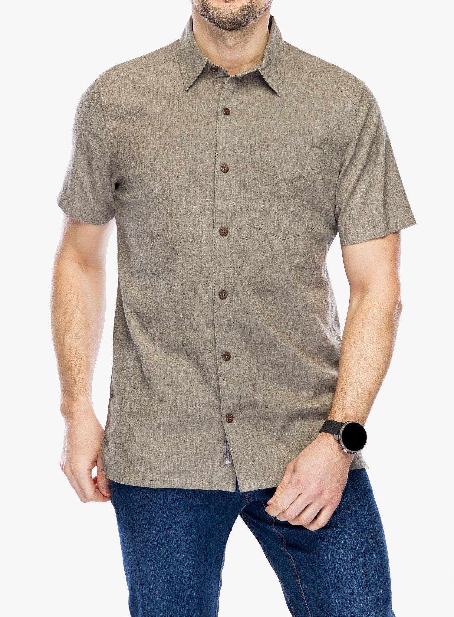 Košile Royal Robbins Hempline S/S - everglade