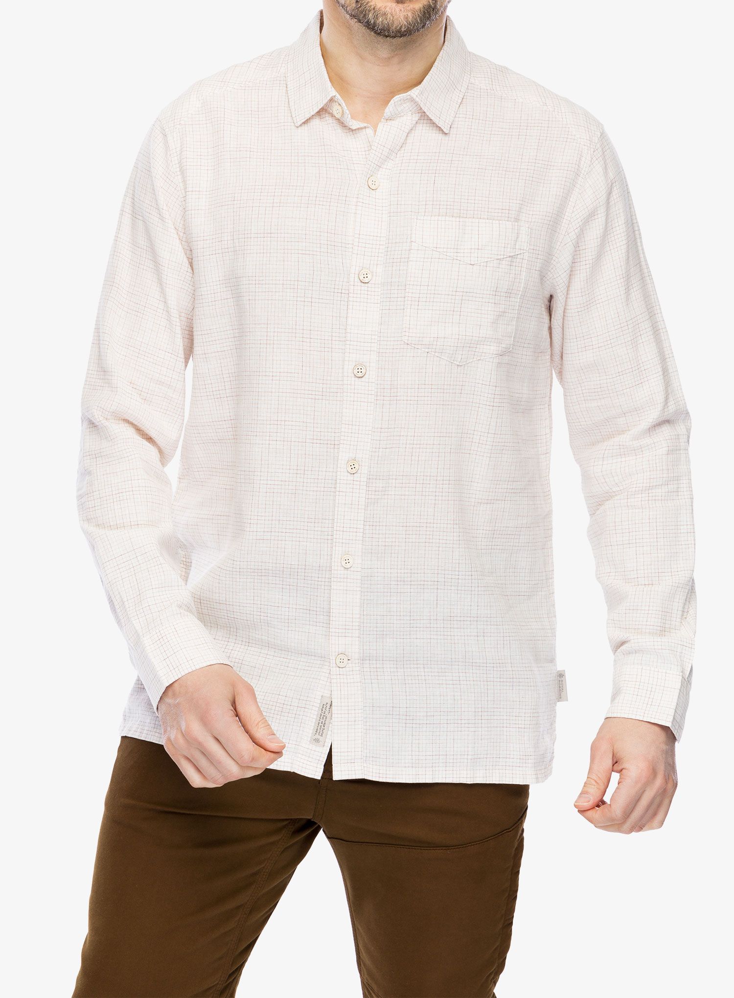 Košile Royal Robbins Hempline Spaced L/S - blended undyed