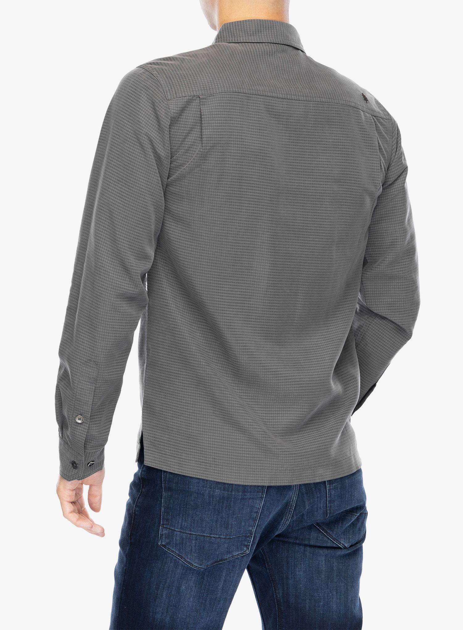 Košile Royal Robbins Mojave Pucker Dry LS - asphalt