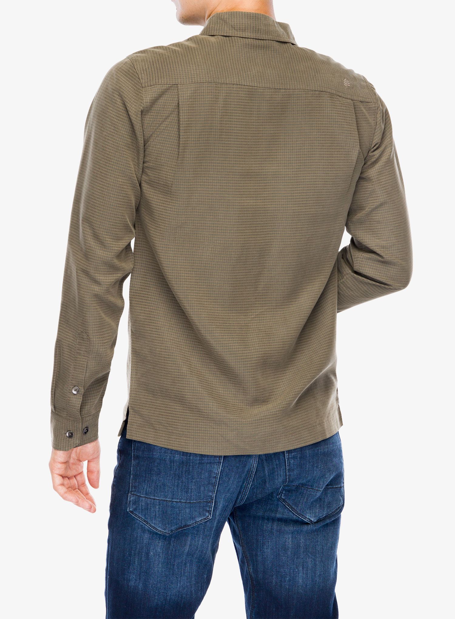 Košile Royal Robbins Mojave Pucker Dry LS - everglade