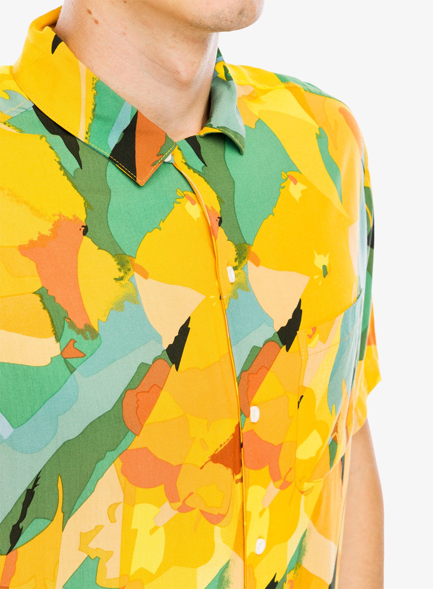 Košile Stance Yoto SS Button Up - tropical