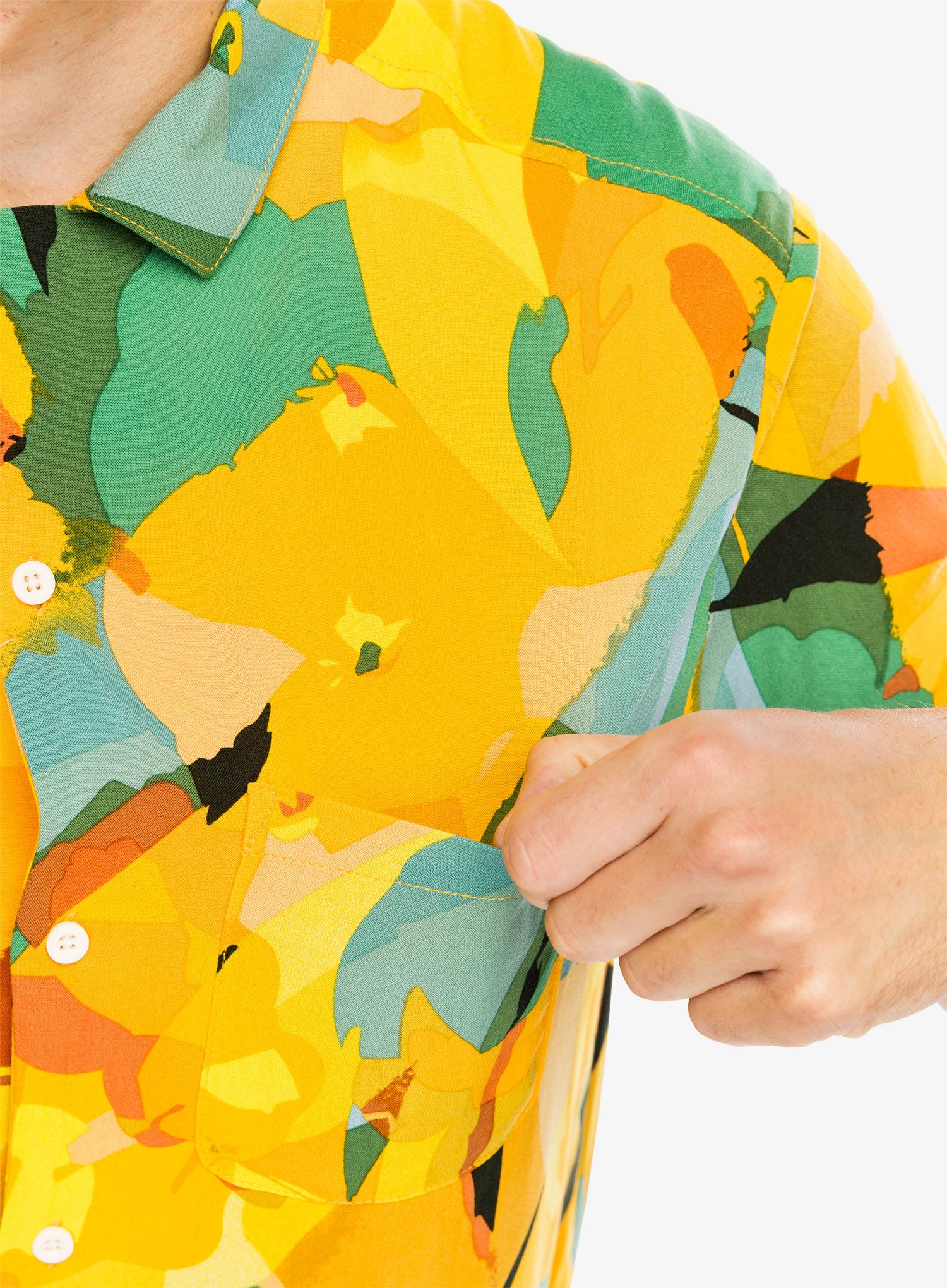 Košile Stance Yoto SS Button Up - tropical