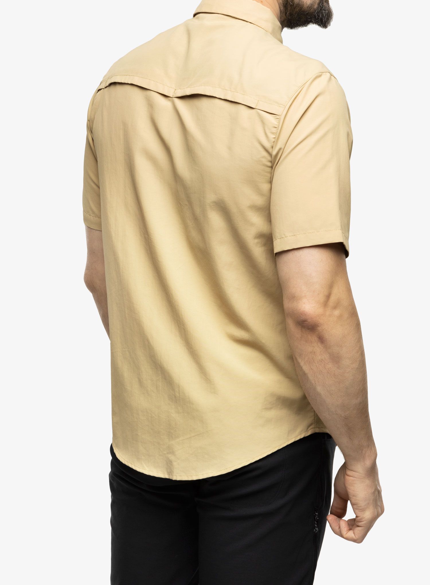 Košile The North Face Sequoia Shirt S/S - khaki stone