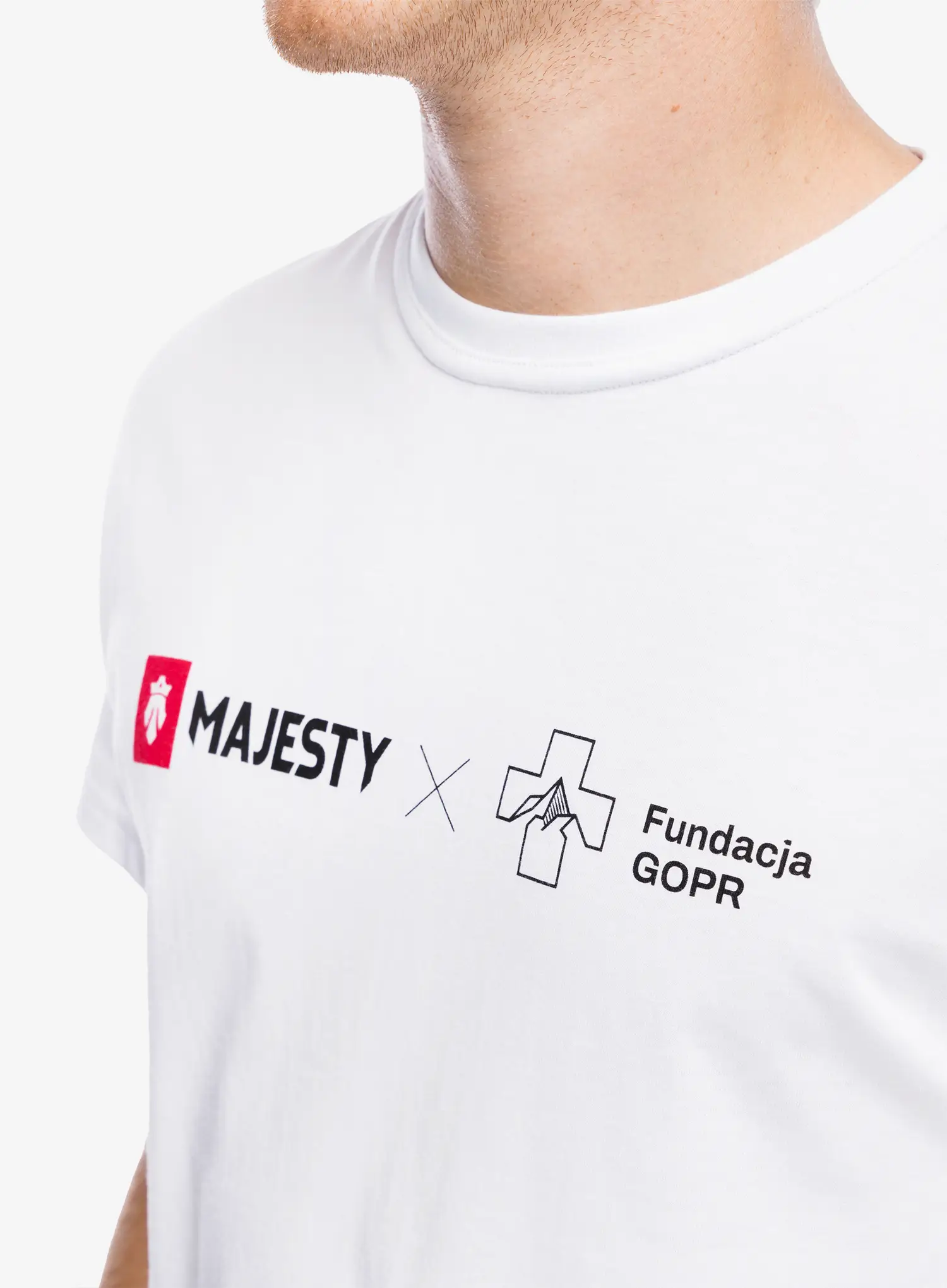Tričko Majesty Fundacja GOPR Ratownik T-shirt  - white