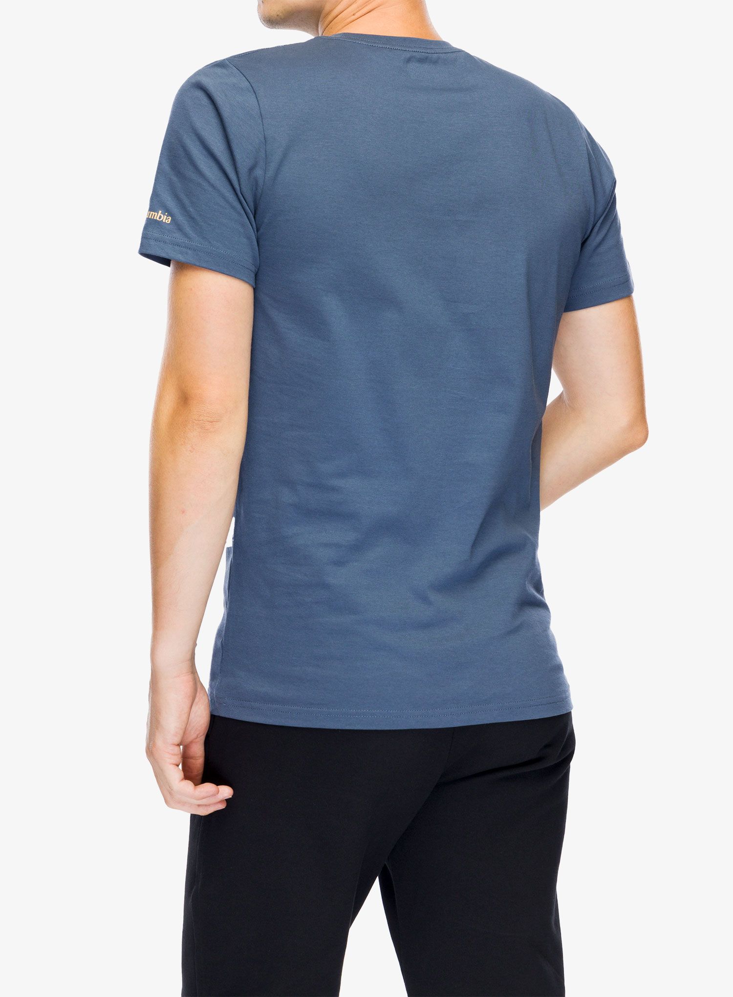 Bavlněné tričko Columbia CSC Seasonal Logo Tee - dark mtn/linear drifts