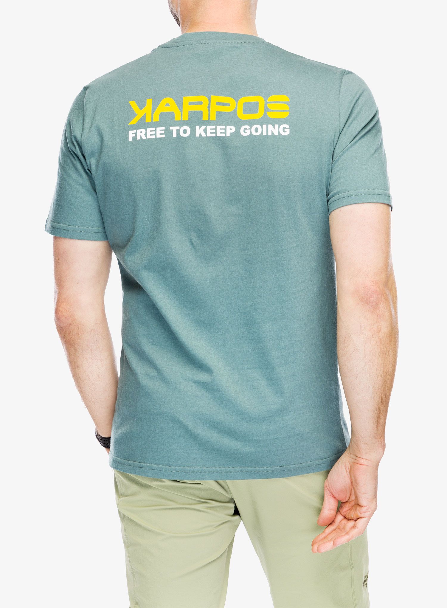 Bavlněné tričko Karpos Sport&Clean T-Shirt - run/north atlantic