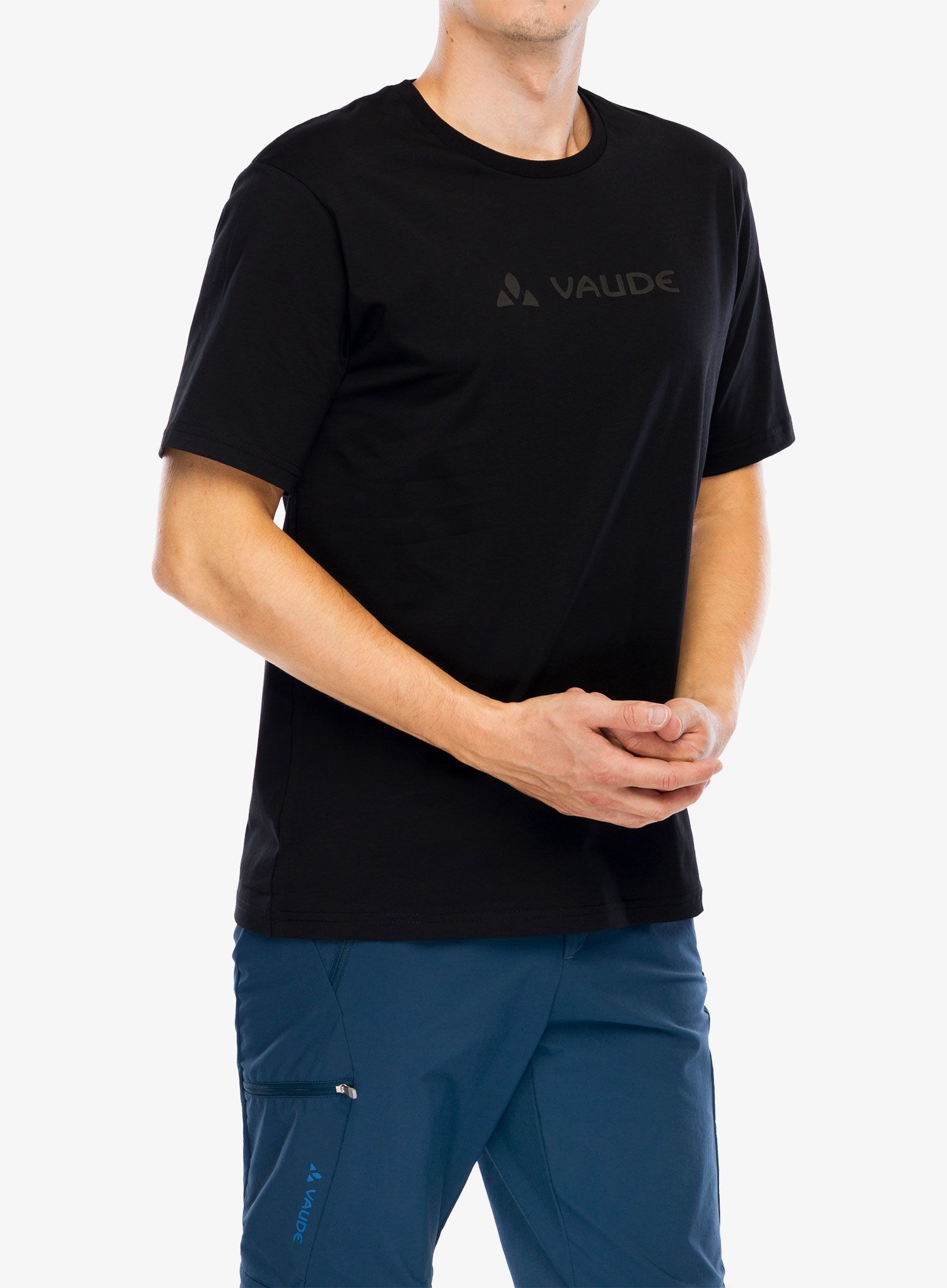 Bavlněné tričko Vaude Logo T-Shirt II - black
