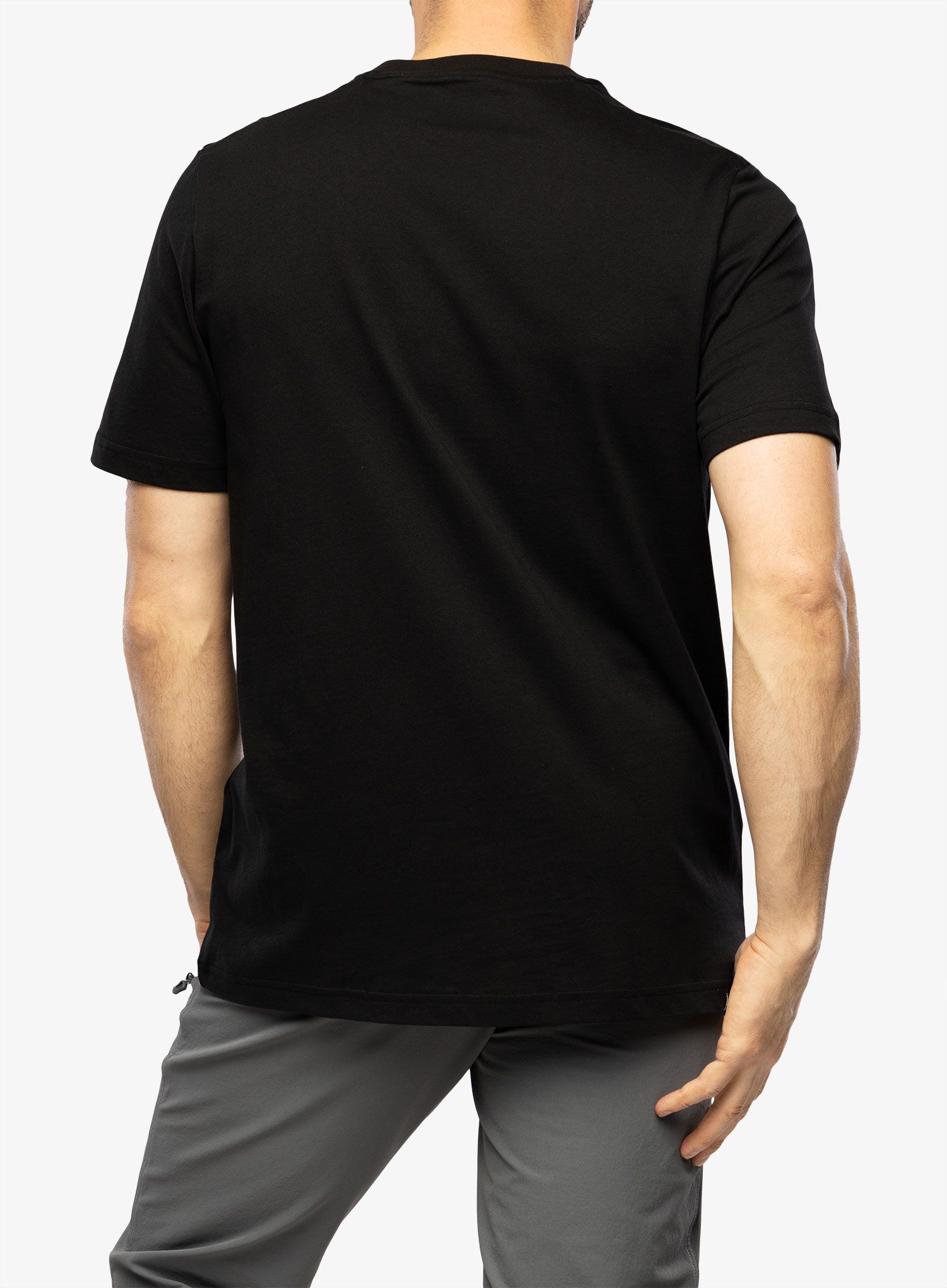 Bavlněné tričko adidas TERREX Mountain Fun Graphic Tee - black/semi impact orange