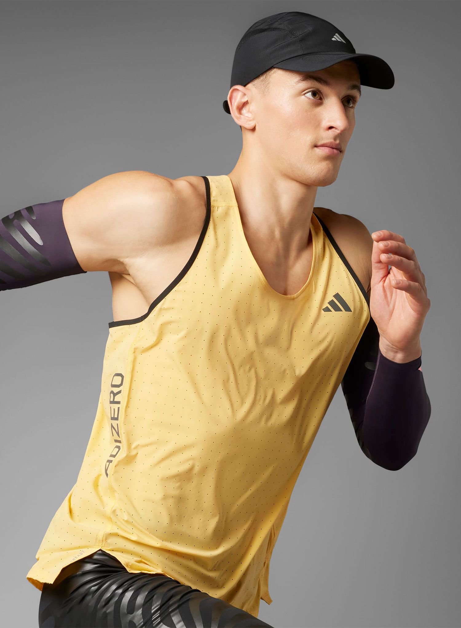 Běžecké triko adidas Adizero Running Singlet - semi spark