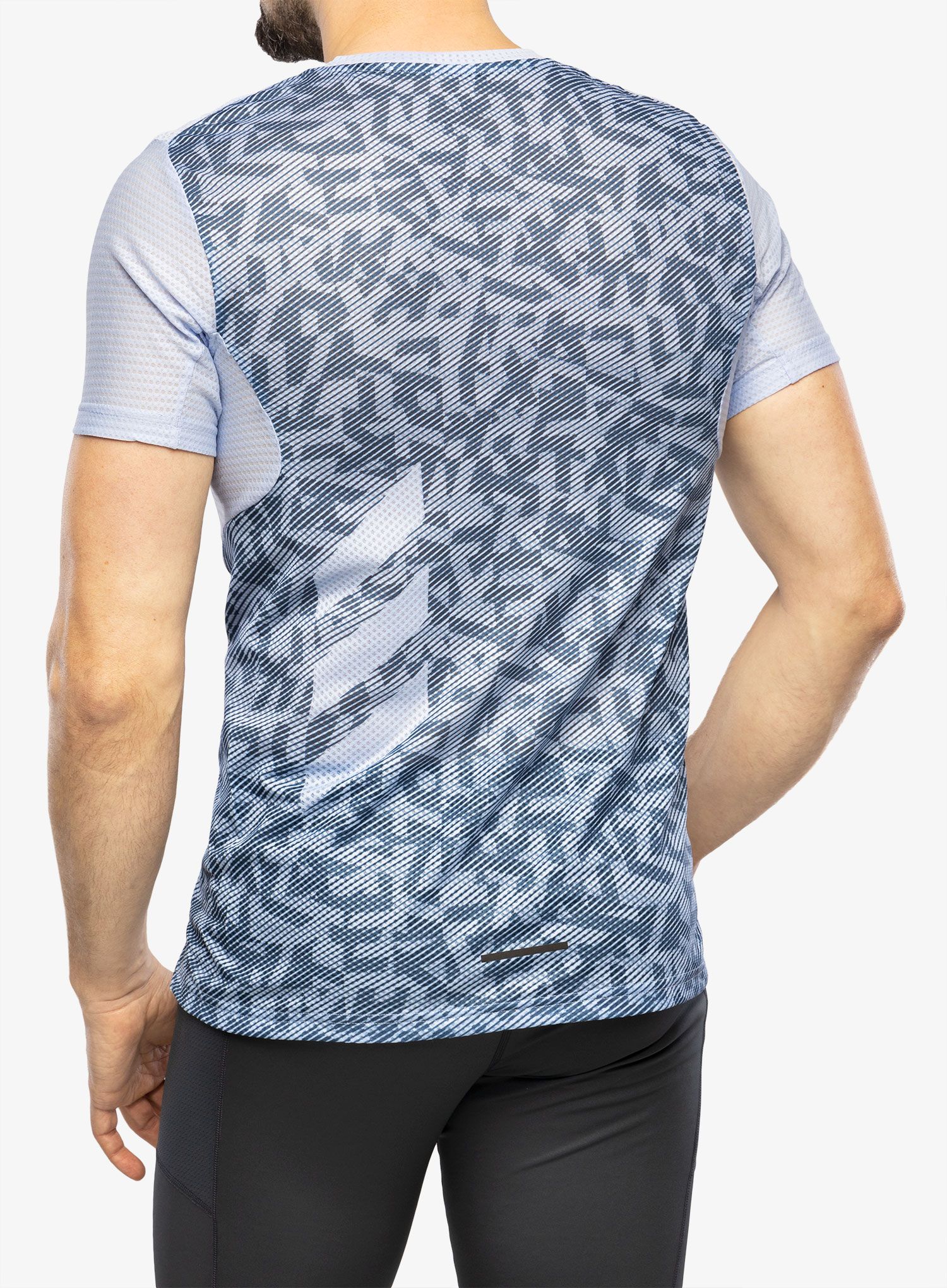 Běžecké triko adidas TERREX Agravic Pro Trail Running T-Shirt - blue dawn/wonder steel