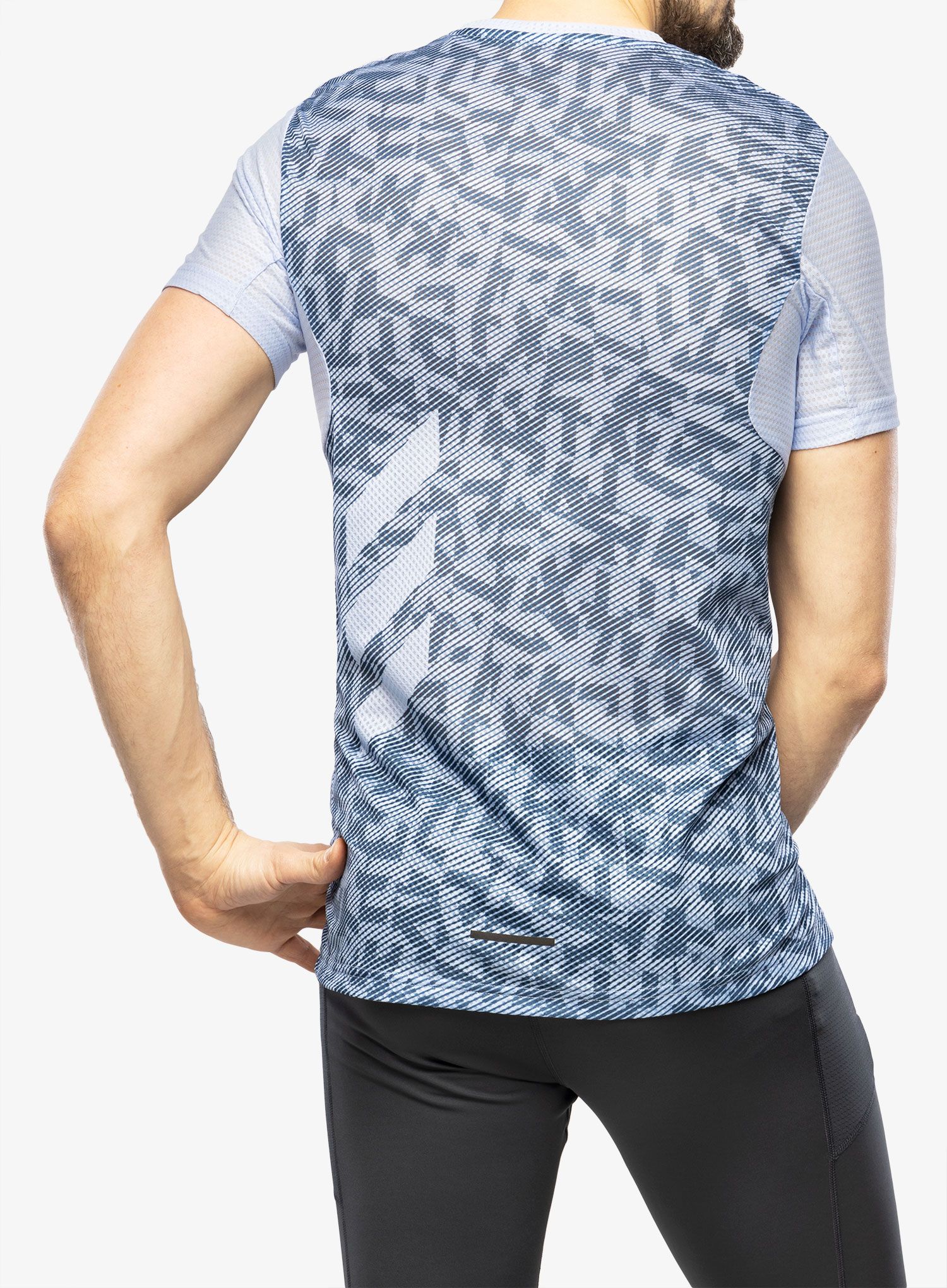 Běžecké triko adidas TERREX Agravic Pro Trail Running T-Shirt - blue dawn/wonder steel